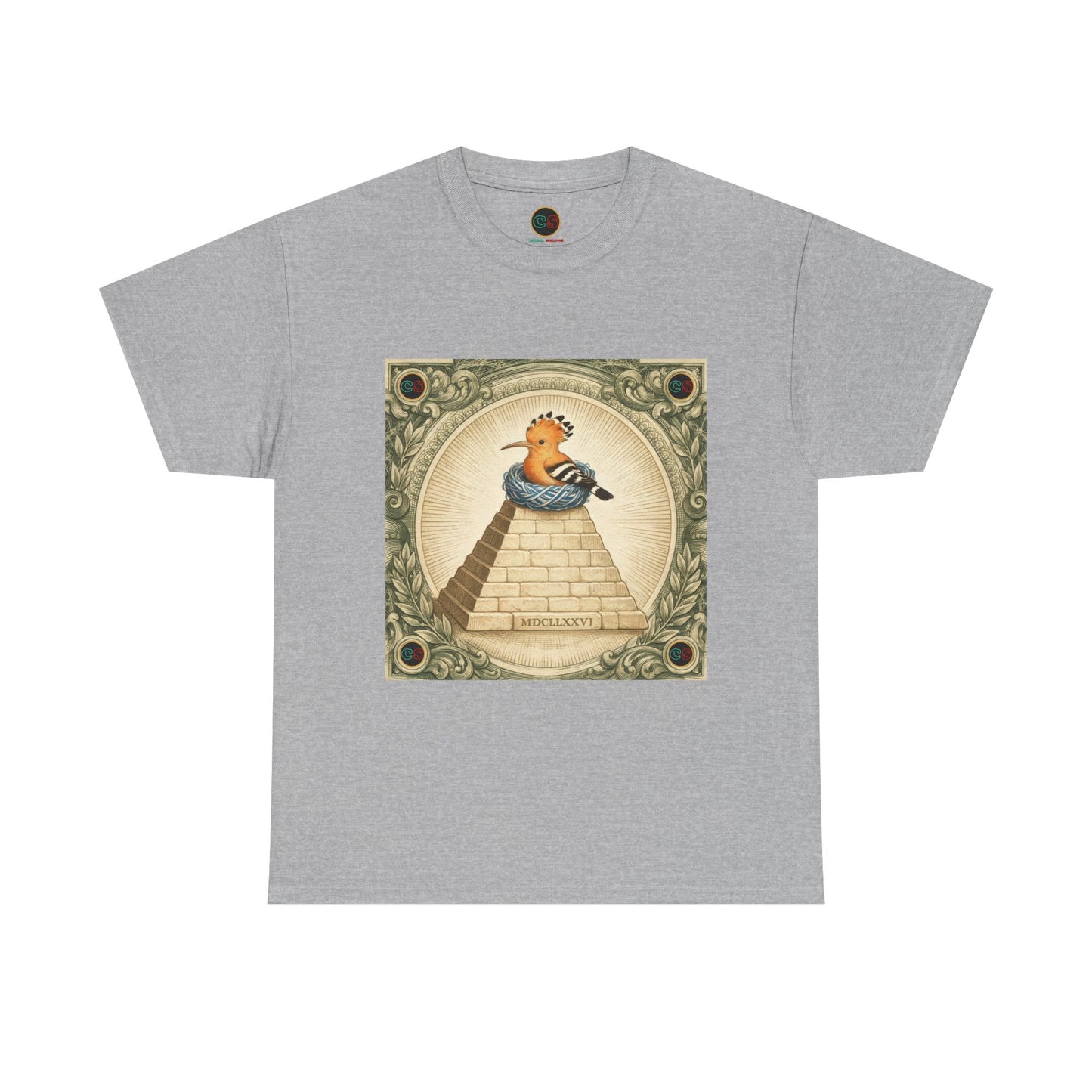 Tallit Blue Roost - Heavy Cotton Tee - Cinema Siblings - Woke Unmasked: The Intersectional Marxist Agenda to Destroy Western Culture