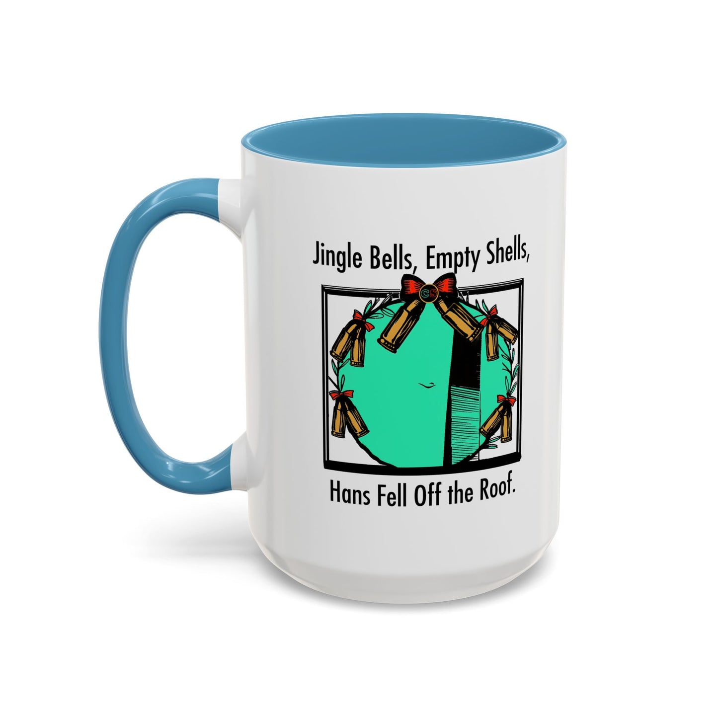 Jingle Shells Accent Coffee Mug Cinema Siblings Episode Die Hard - Is Holly the Bad Guy?