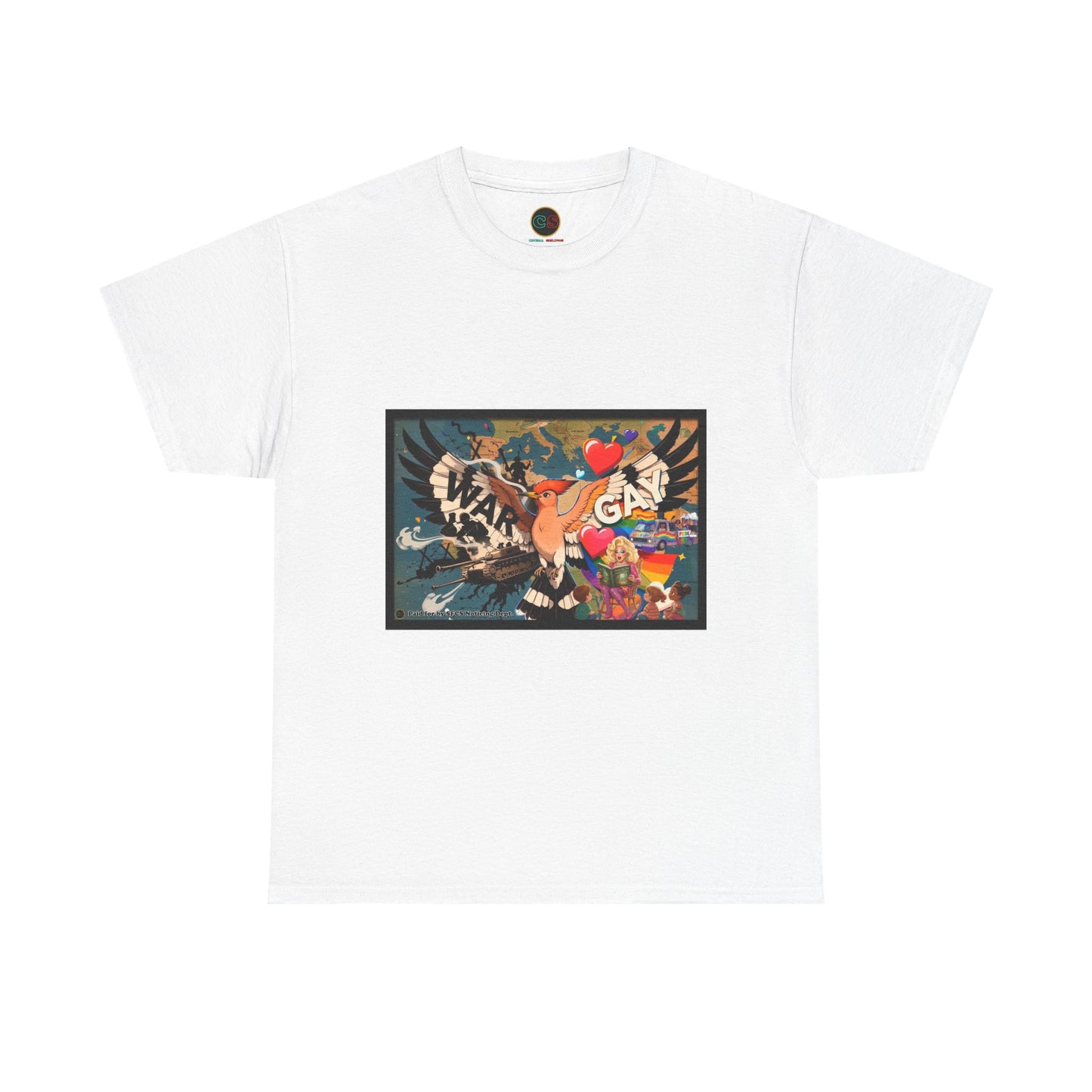 Two Wings of the Same Bird - Heavy Cotton Tee - Cinema Siblings - Citizen Vigilante is Controlled Opposition and here's why...