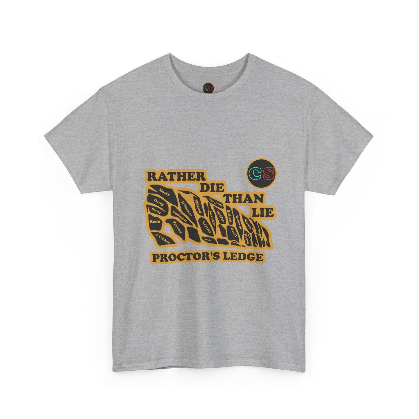 Rather Die Than LieUnisex Heavy Cotton Tee Cinema Siblings The Crucible - Social Contagion, Social Climbing or Simply Cowardice