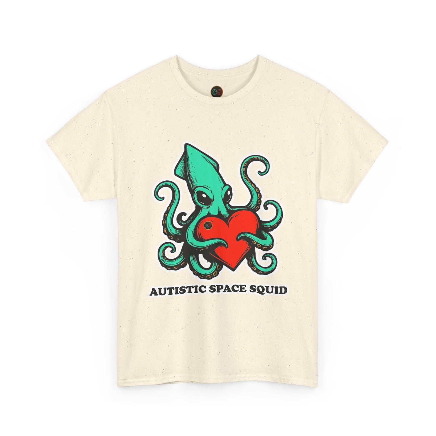 Autistic Space Squid Unisex Heavy Cotton Tee Cinema Siblings Galaxy Quest: The Search for Earnestness
