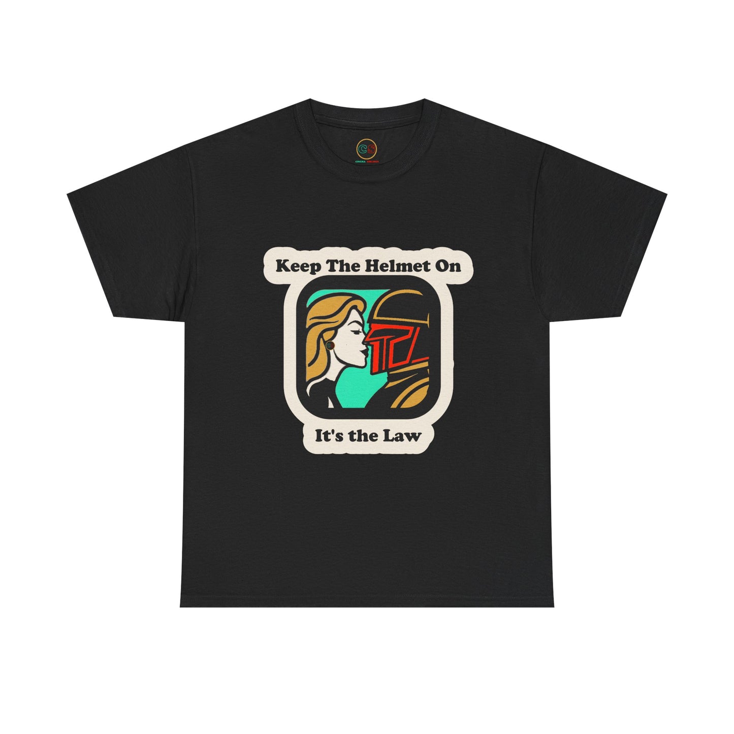 Keep the Helmet On Unisex Heavy Cotton Tee Cinema Siblings Episode Dredd The Perfect Reboot