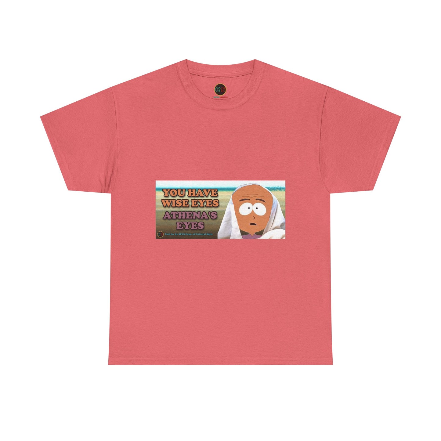 Athena's Eyes - Heavy Cotton Tee - Cinema Siblings - Nolan's XENIA is a LIE in his Orwellian Odyssey