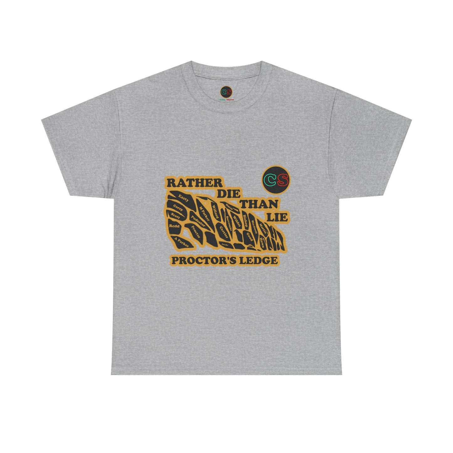 Rather Die Than LieUnisex Heavy Cotton Tee Cinema Siblings The Crucible - Social Contagion, Social Climbing or Simply Cowardice