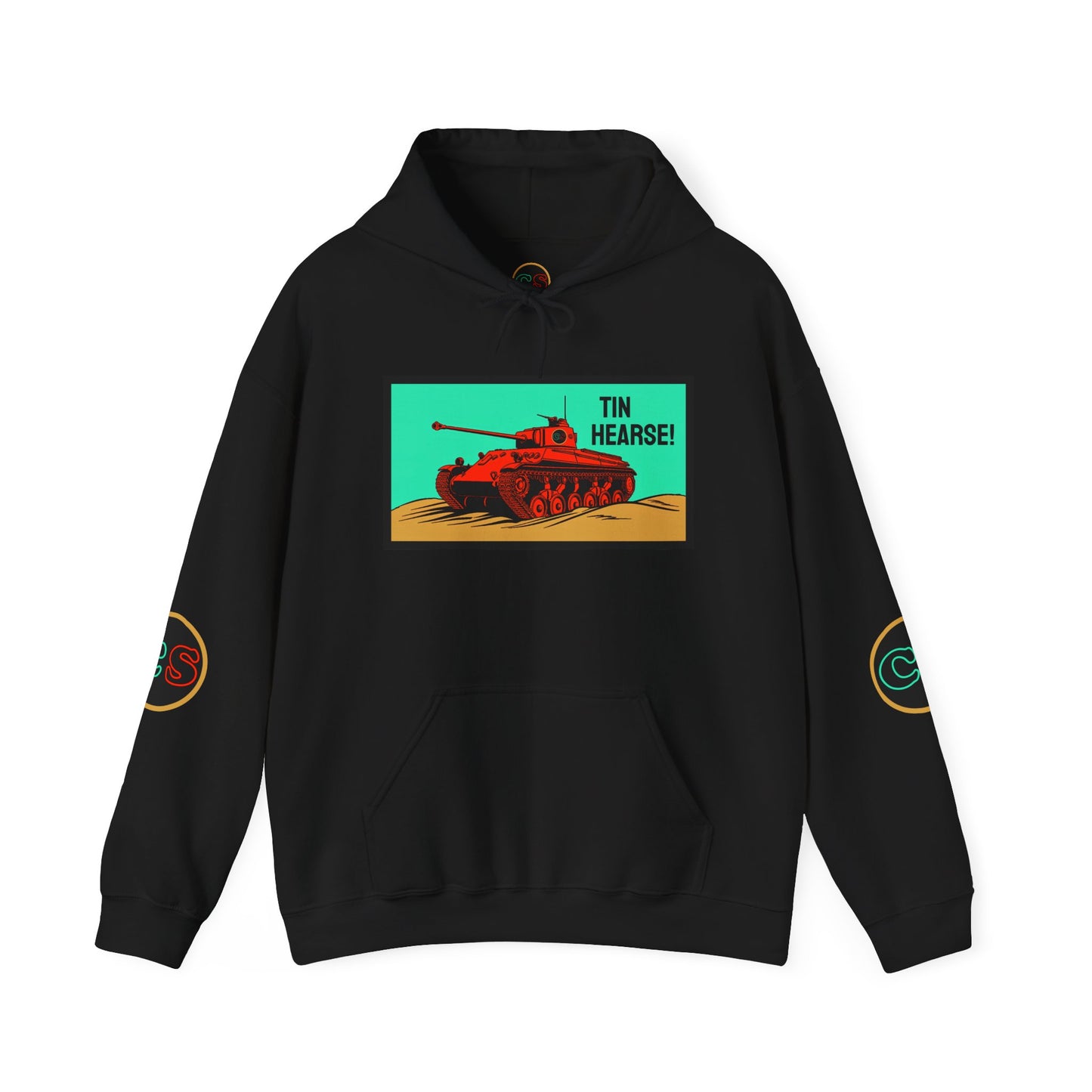 Tin Hearse! Hoodie Hooded Sweatshirt Cinema Siblings Sahara (1942) - Moses or Aragon