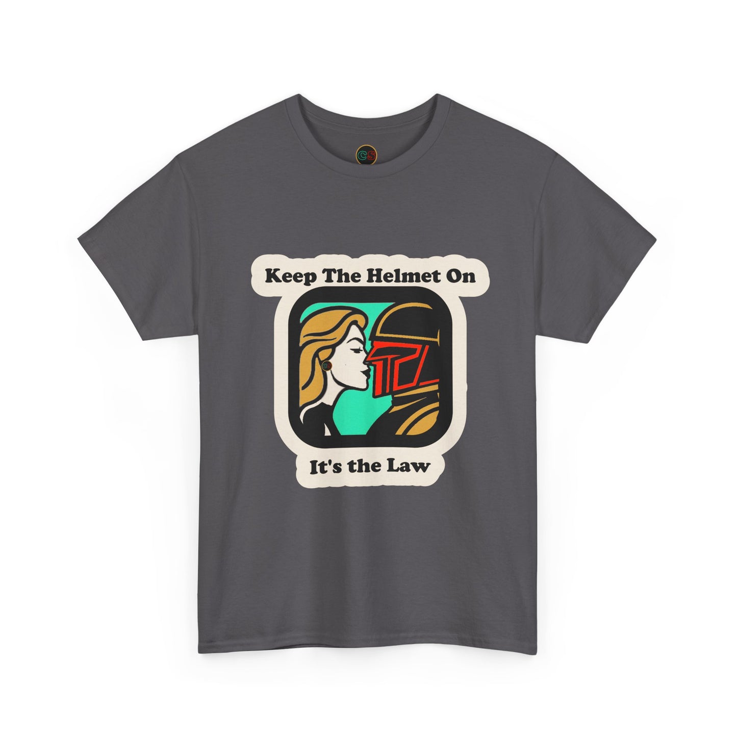 Keep the Helmet On Unisex Heavy Cotton Tee Cinema Siblings Episode Dredd The Perfect Reboot