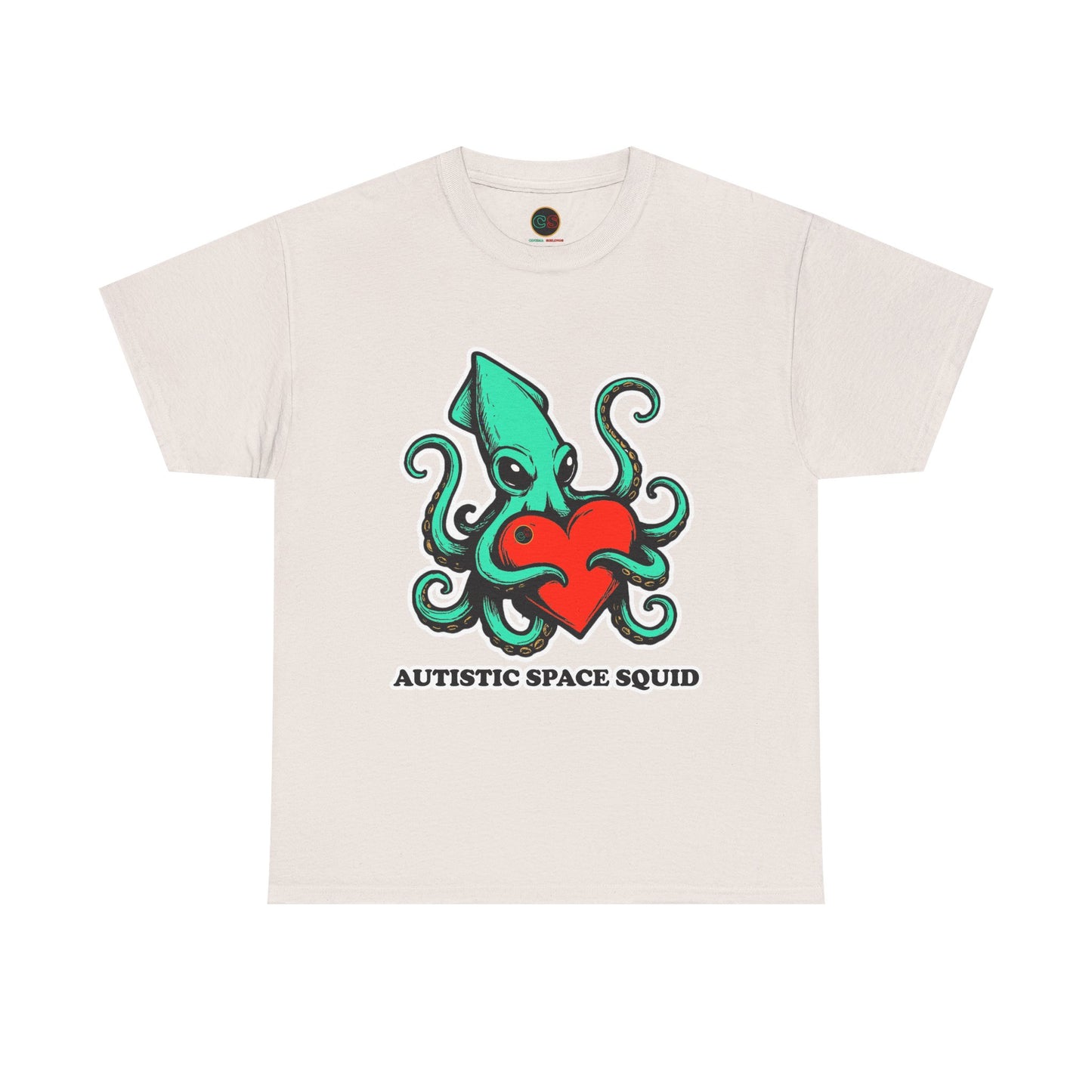 Autistic Space Squid Unisex Heavy Cotton Tee Cinema Siblings Galaxy Quest: The Search for Earnestness