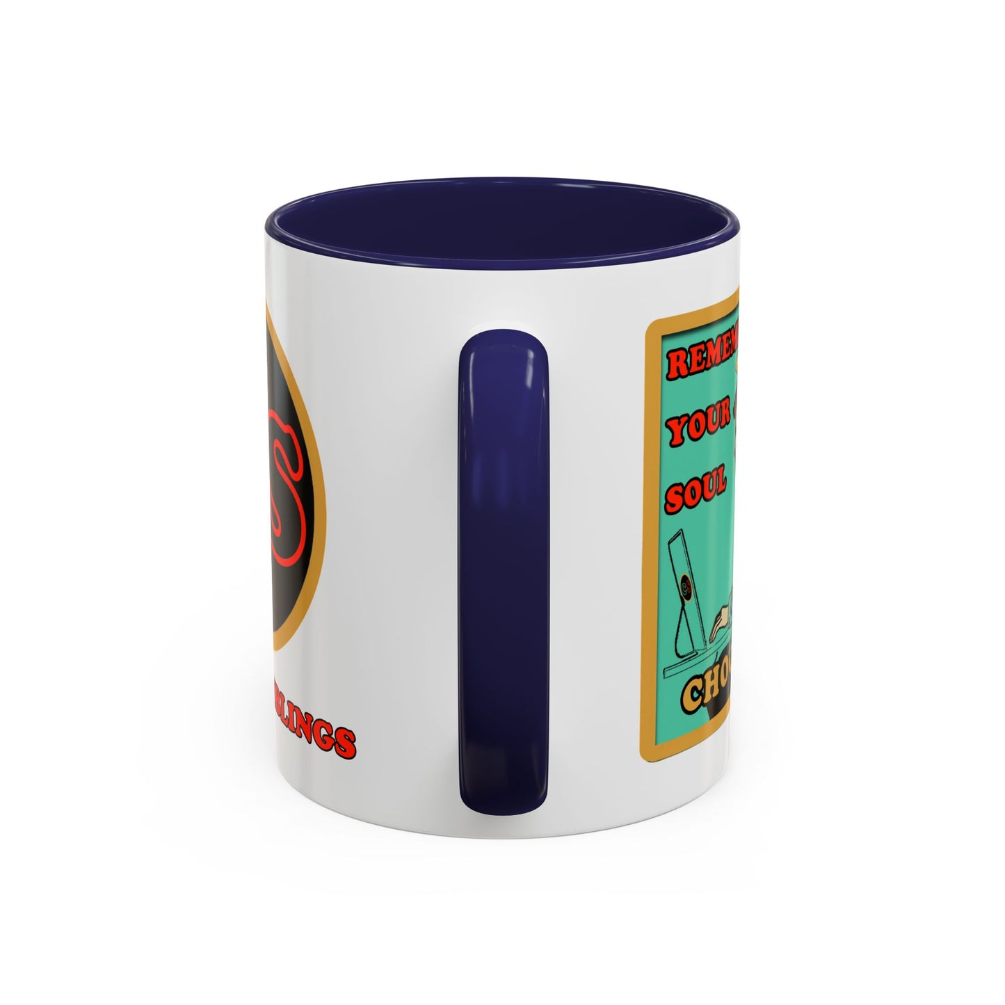 Keep Your Soul - Coffee Mug (11, 15oz) Cinema Siblings - Hackers (1995) - Hope Against AI Hegemony