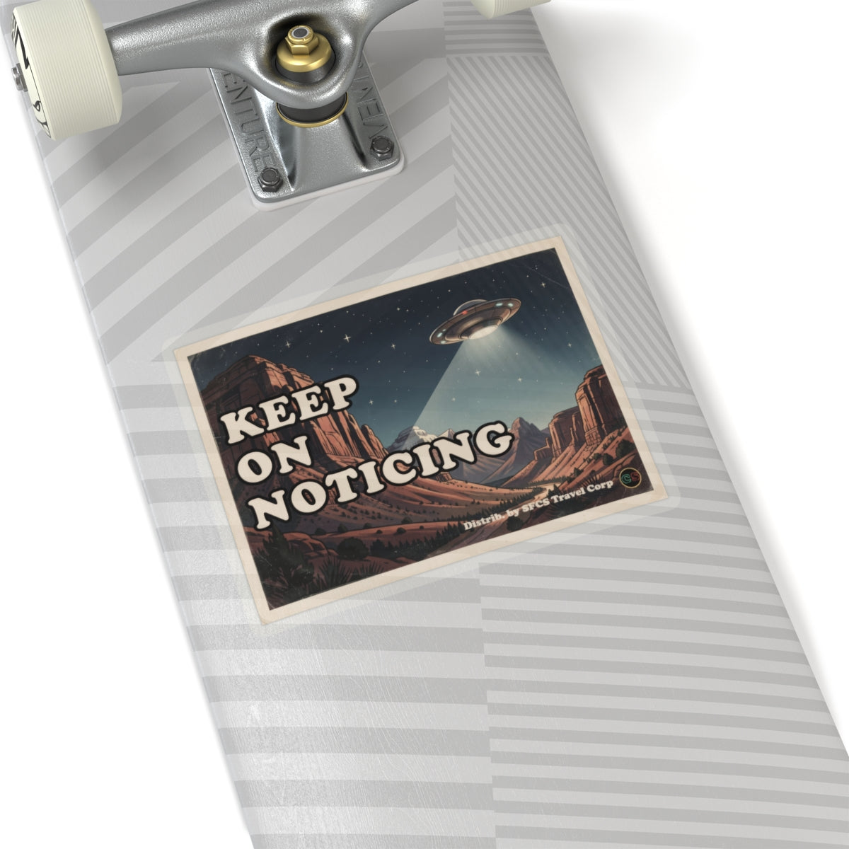 Keep on Noticing - Cinema Siblings Stickers - Multiple Sizes - Close Encounters of the Third Kind Psyop, Soft Disclosure or Analogy