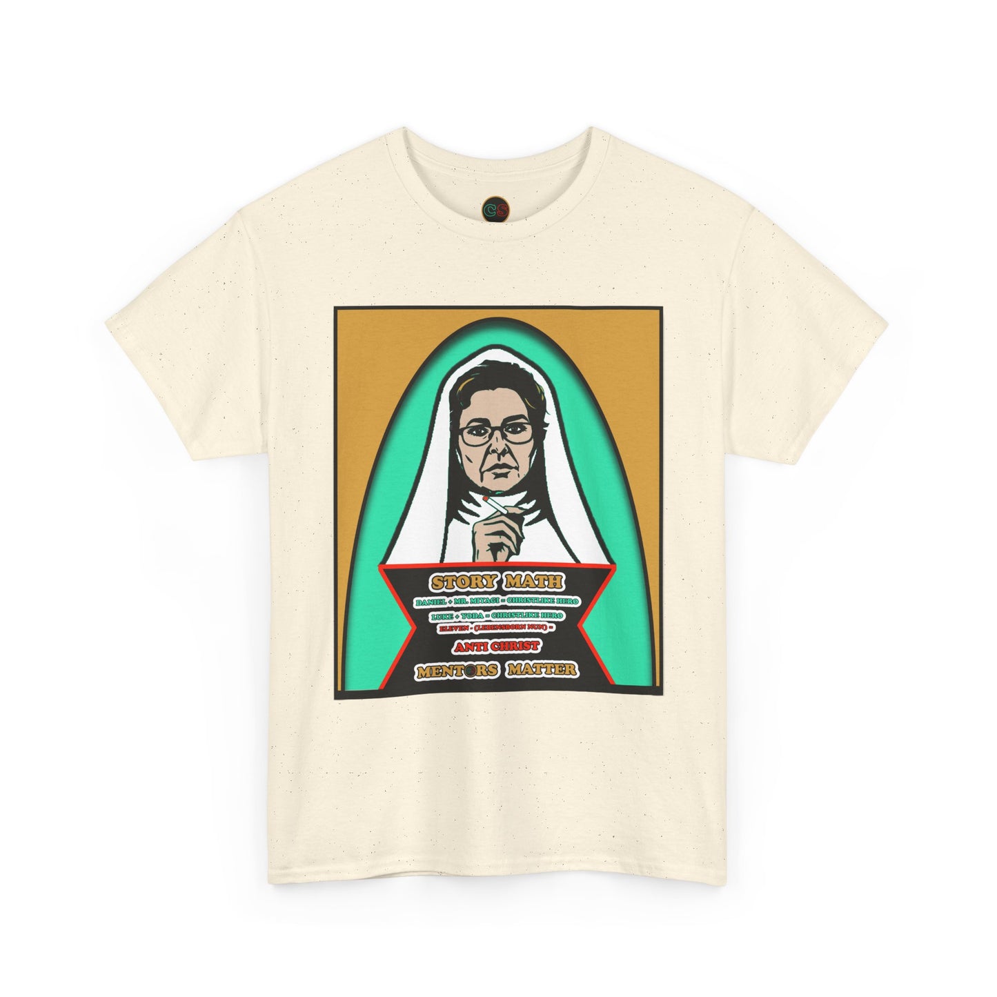 Mentors Matter - Unisex Heavy Cotton Tee Cinema Siblings - How Catholicism Could Have Saved Stranger Things