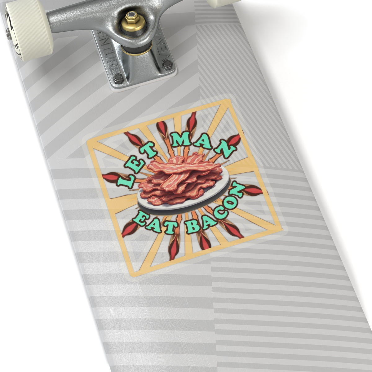 Let Man Eat Bacon - Cinema Siblings Stickers - Multiple Sizes - Stranger Things: Judging the Wheelers