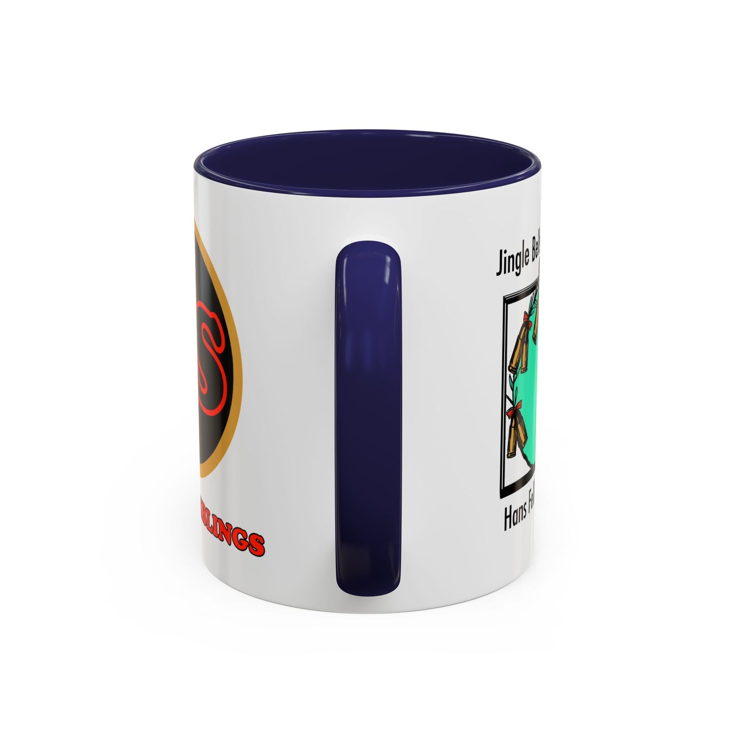 Jingle Shells Accent Coffee Mug Cinema Siblings Episode Die Hard - Is Holly the Bad Guy?