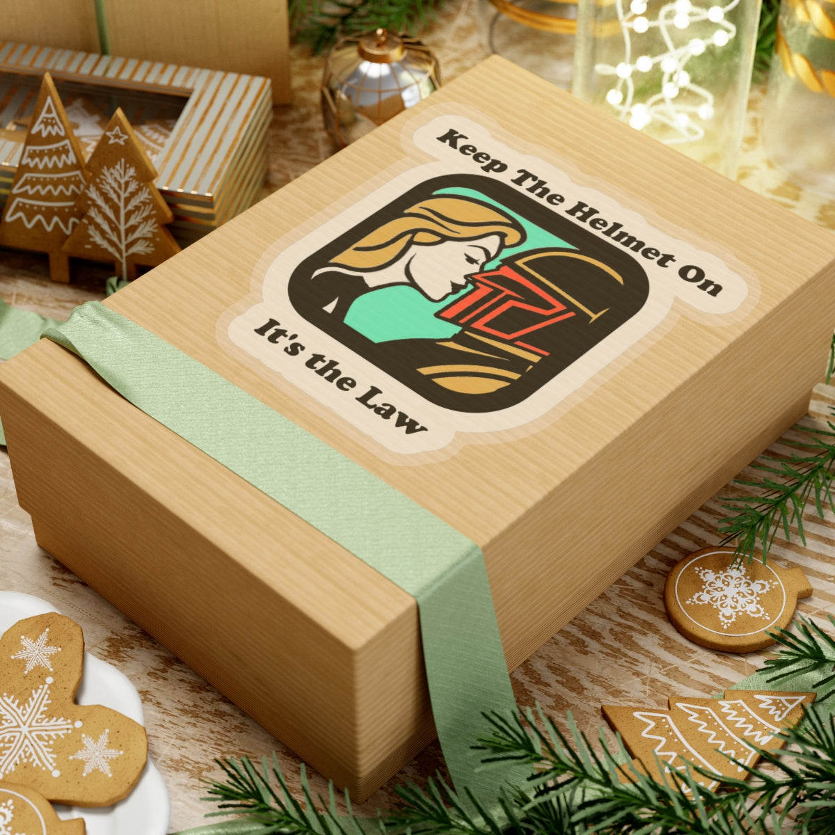 Keep the Helmet On - It's the Law - Cinema Siblings Stickers - Multiple Sizes - Dredd - The Perfect Reboot