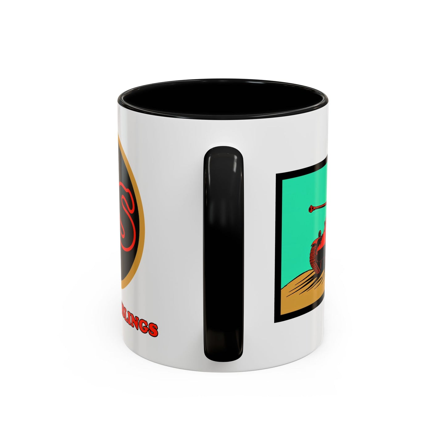 Tin Hearse! Coffee Mug (11, 15oz) Cinema Siblings Sahara (1942) - Moses or Aragon