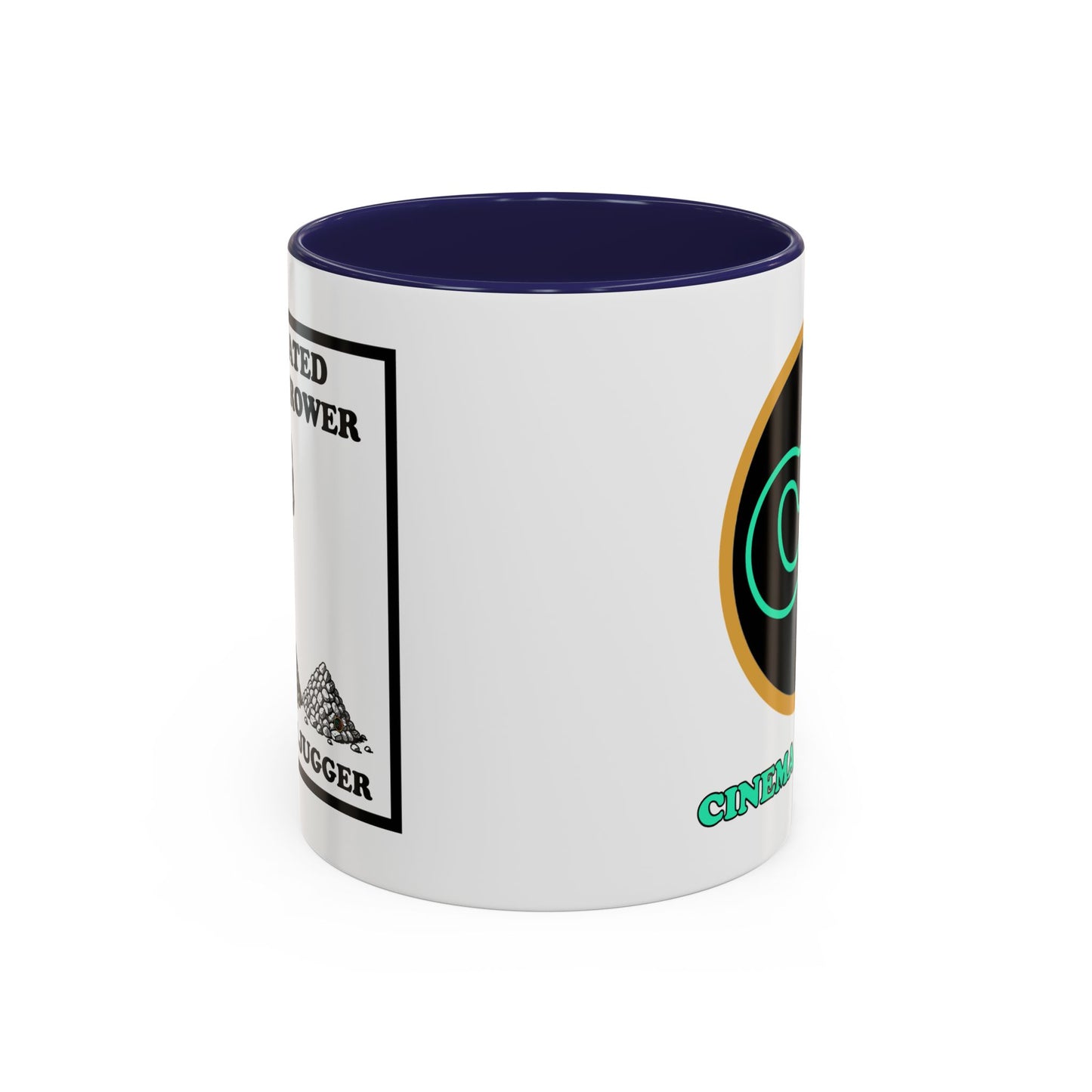 Designated Stone Thrower - Coffee Mug (11, 15oz) Cinema Siblings - The Blood of Heroes - A Post Apocalyptic Rose by Any Name