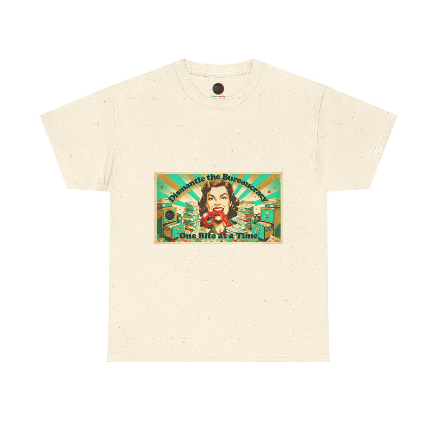 One Bite at a Time - Heavy Cotton Tee - Cinema Siblings - Tombstone or The Good King, Wyatt Earp