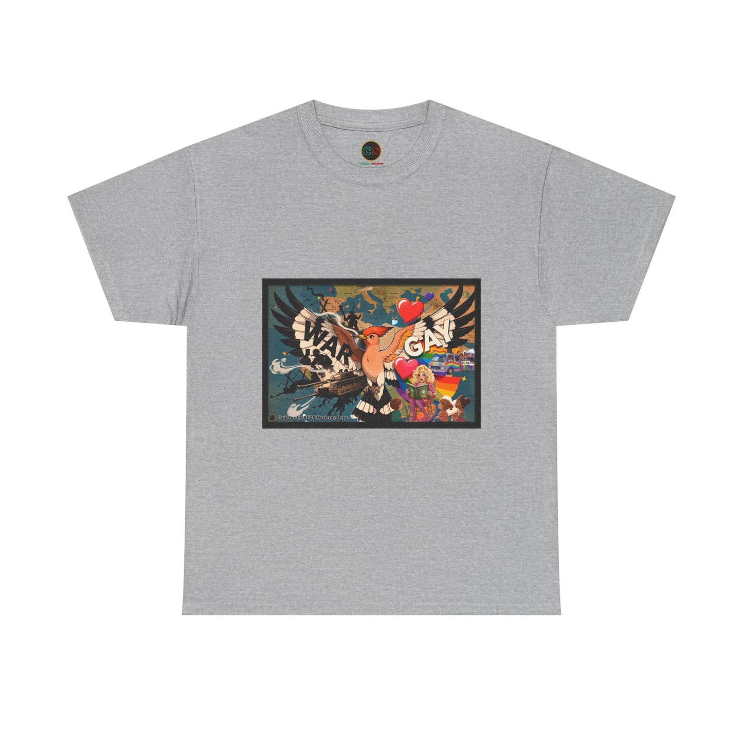 Two Wings of the Same Bird - Heavy Cotton Tee - Cinema Siblings - Citizen Vigilante is Controlled Opposition and here's why...