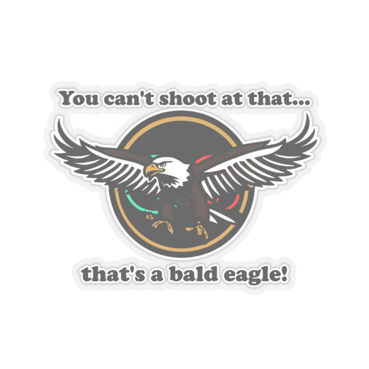 That's a Bald Eagle! Cinema Siblings Stickers - Multiple Sizes - Peacemaker - Demeaning the Hero