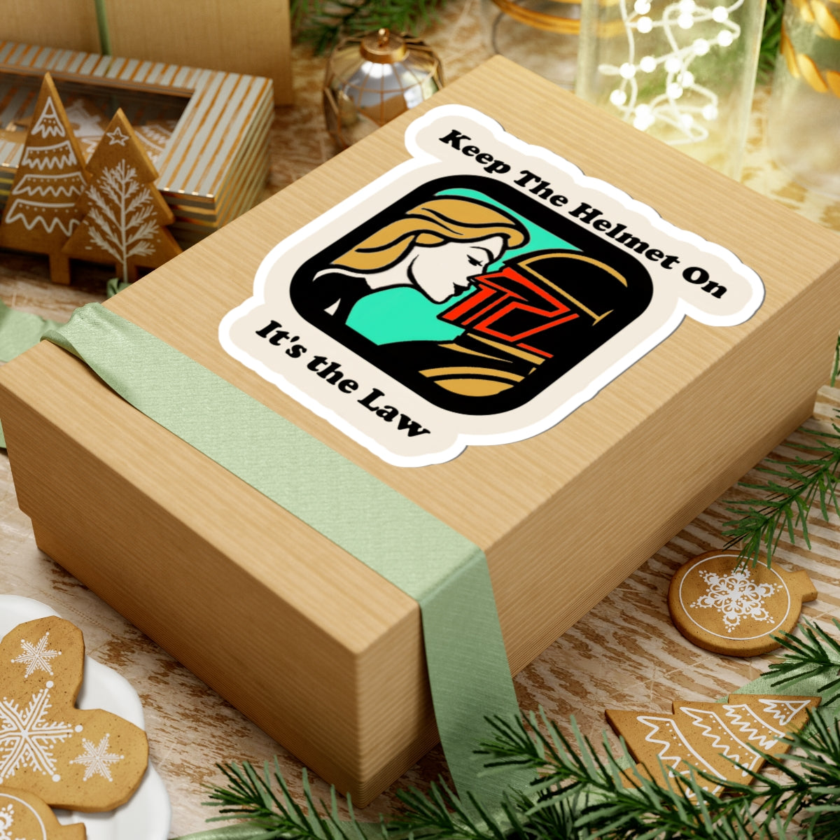 Keep the Helmet On - It's the Law - Cinema Siblings Stickers - Multiple Sizes - Dredd - The Perfect Reboot