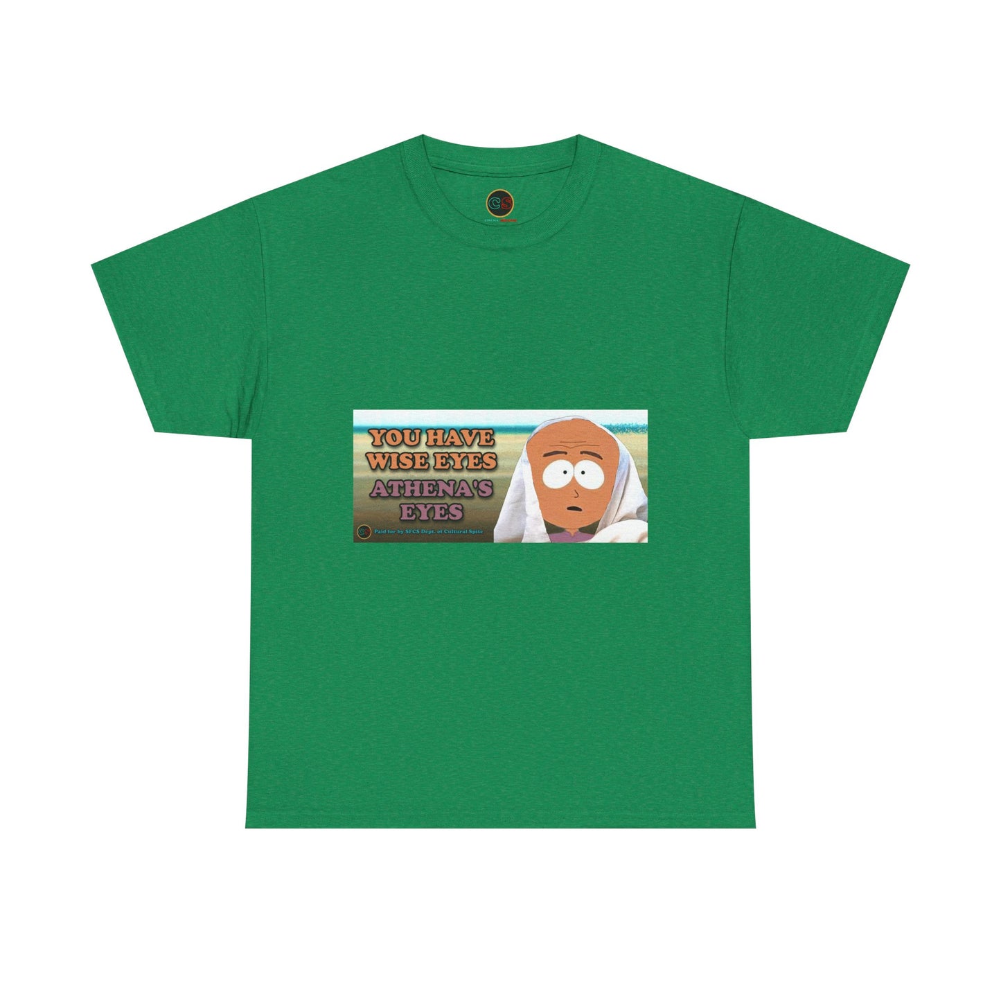 Athena's Eyes - Heavy Cotton Tee - Cinema Siblings - Nolan's XENIA is a LIE in his Orwellian Odyssey