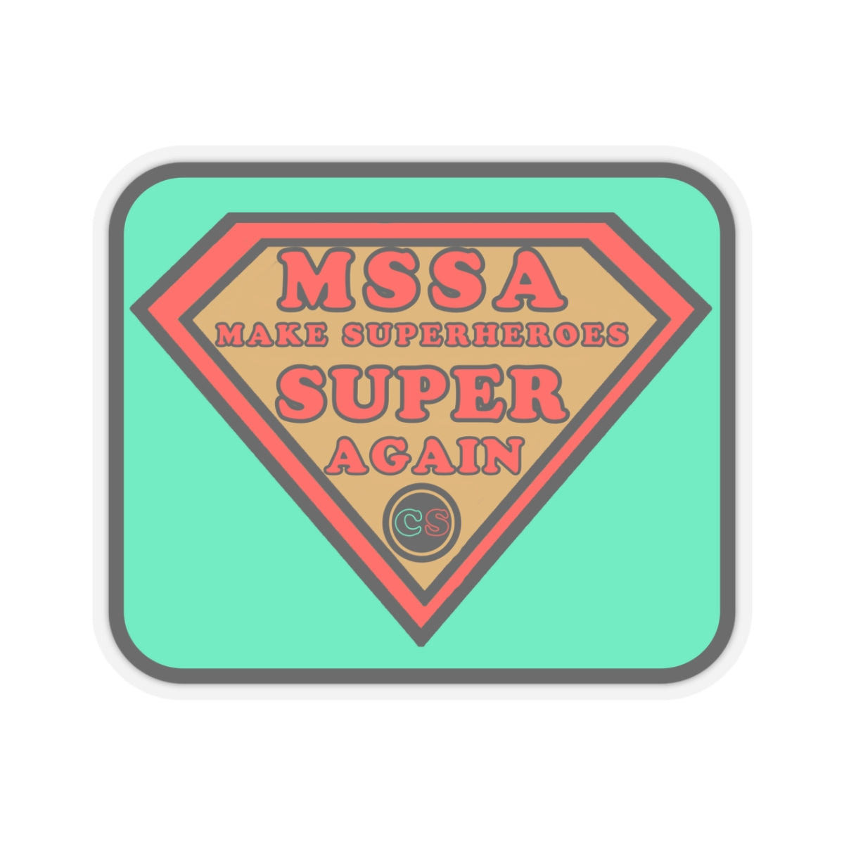 MSSA - Make Superheroes Super Again Cinema Siblings Stickers - Multiple Sizes -  SUPERMAN: Donner, Snyder & Gunn - The Purpose of Power