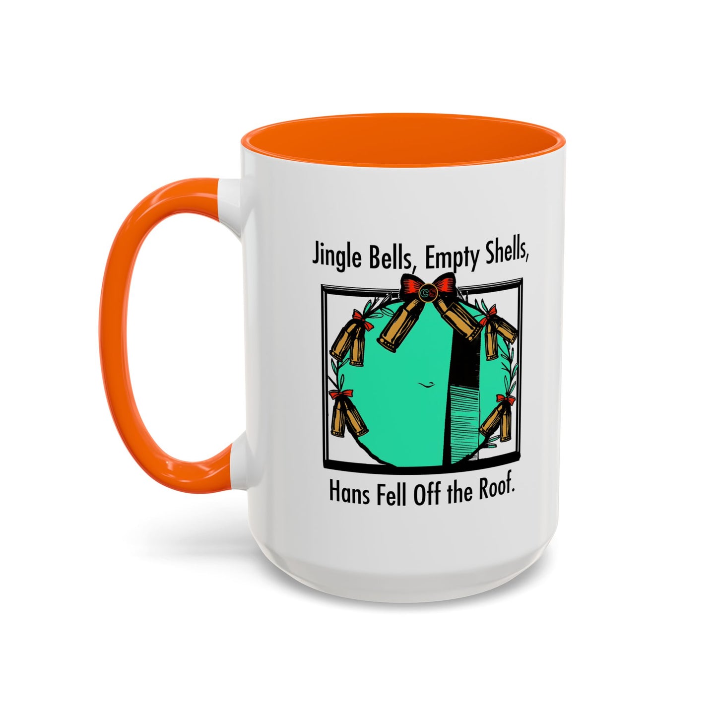 Jingle Shells Accent Coffee Mug Cinema Siblings Episode Die Hard - Is Holly the Bad Guy?