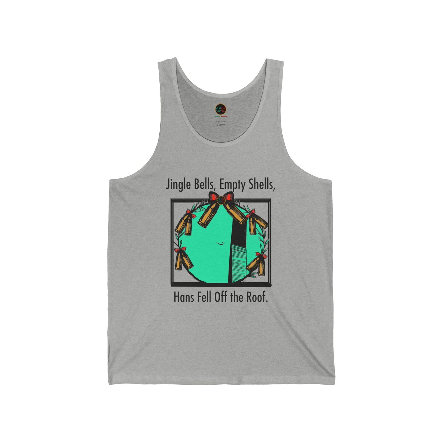 Jingle Shells Unisex Jersey Tank Cinema Siblings Episode Die Hard - Is Holly the Bad Guy?