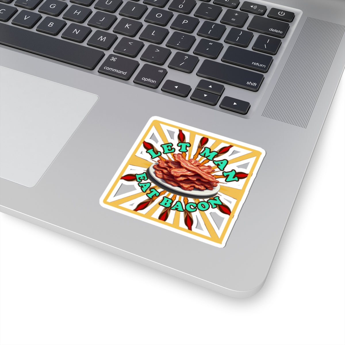 Let Man Eat Bacon - Cinema Siblings Stickers - Multiple Sizes - Stranger Things: Judging the Wheelers