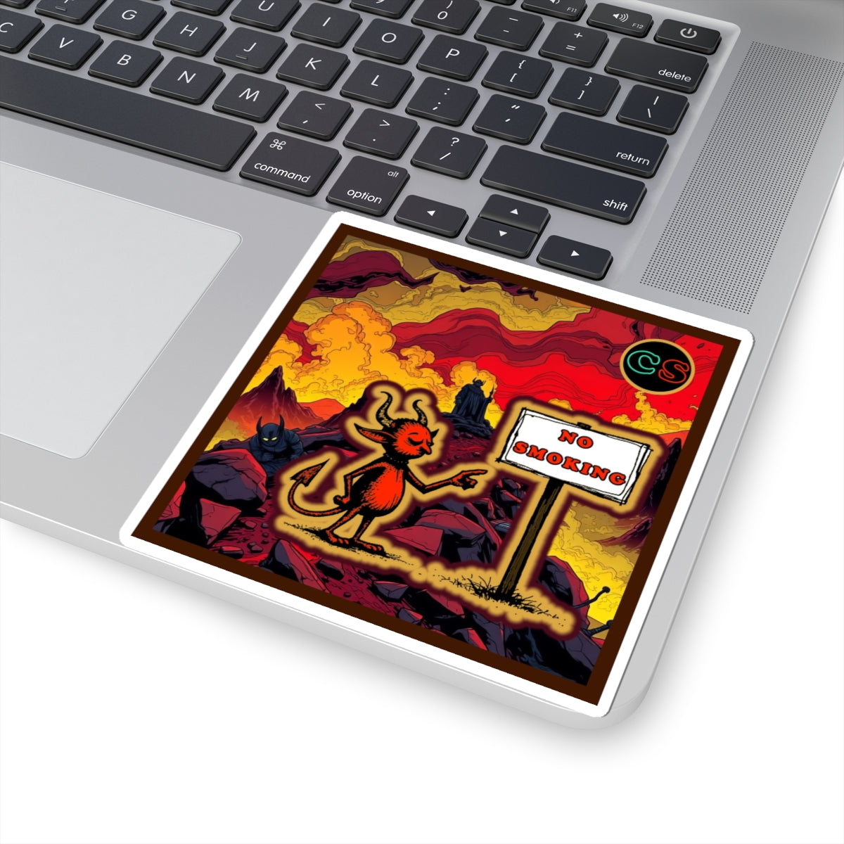 No Smoking - Cinema Siblings Stickers - Multiple Sizes - Stranger Things Seasons 3-5... set in Hell?