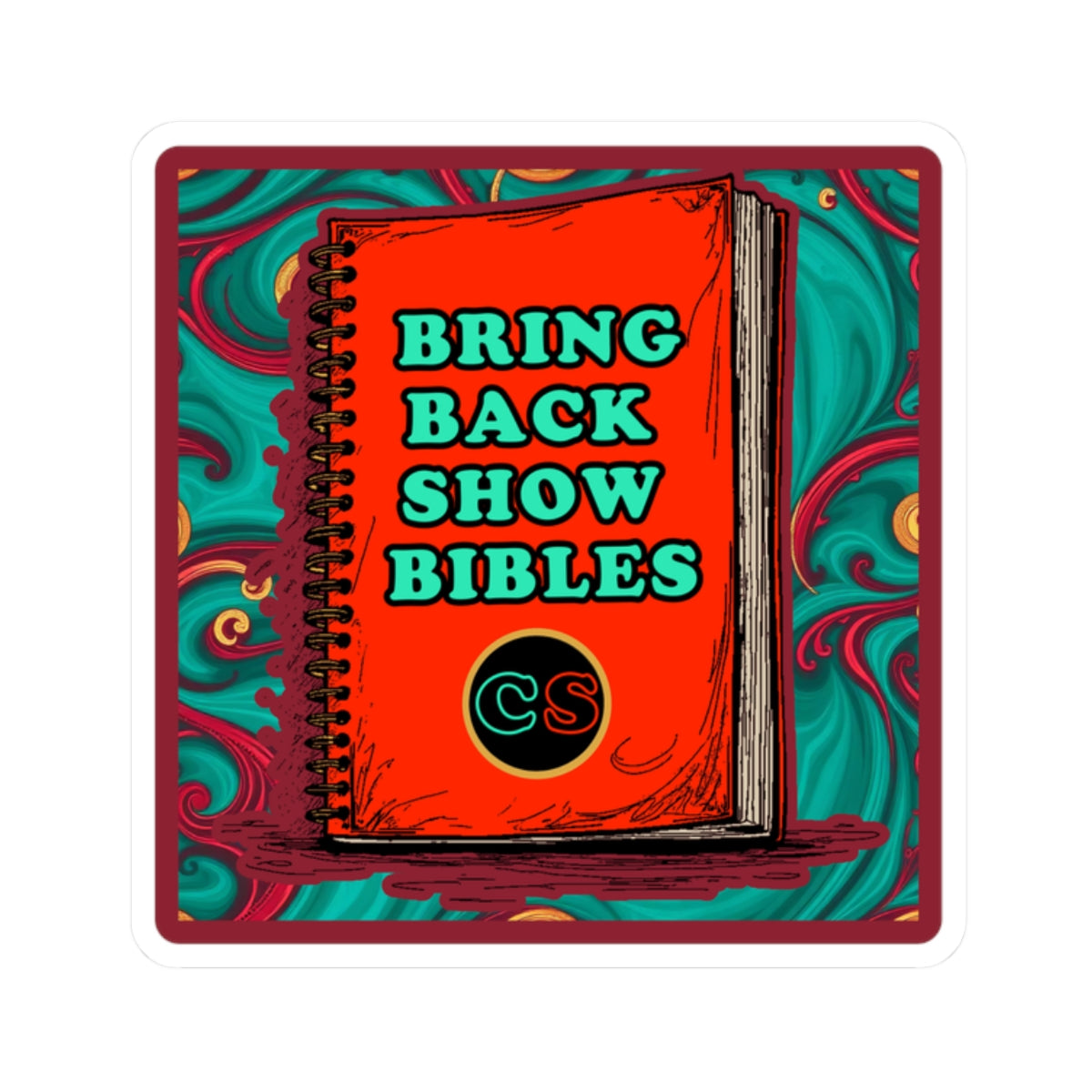 Show Bible- Cinema Siblings Stickers - Multiple Sizes - Forever Children of Stranger Things