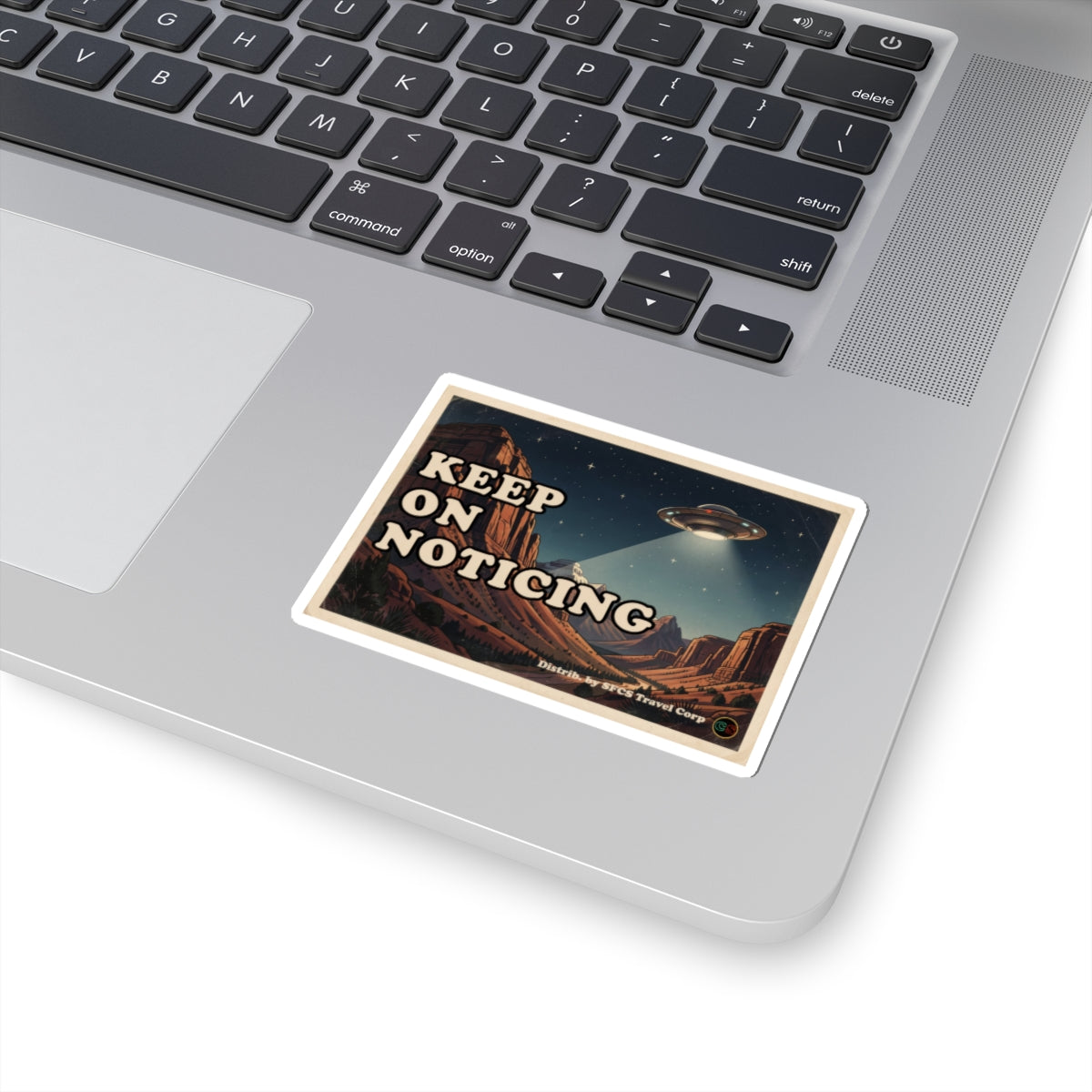 Keep on Noticing - Cinema Siblings Stickers - Multiple Sizes - Close Encounters of the Third Kind Psyop, Soft Disclosure or Analogy