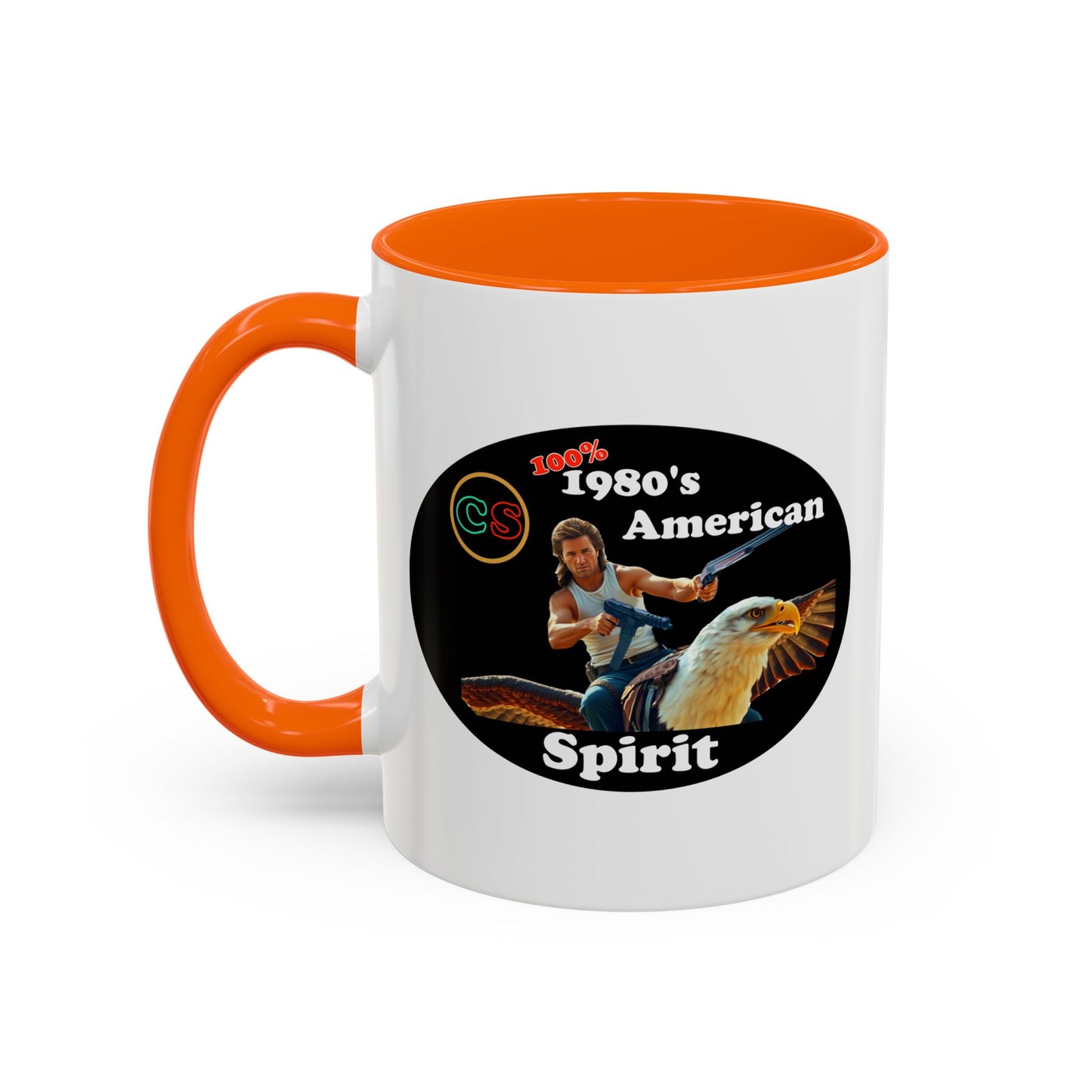 100% 1980s American Spirit Accent Coffee Mug Cinema Siblings Episode Big Trouble in Little China - The MOST American Movie