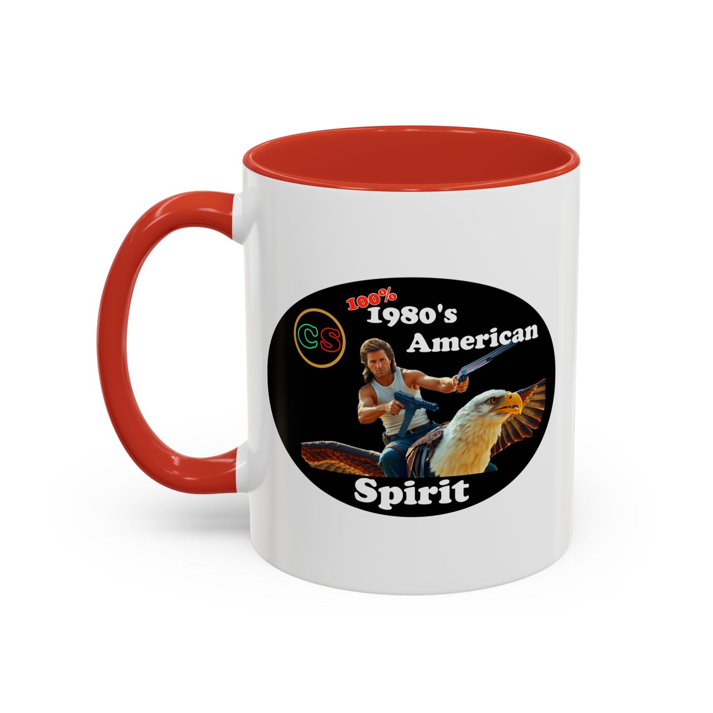 100% 1980s American Spirit Accent Coffee Mug Cinema Siblings Episode Big Trouble in Little China - The MOST American Movie