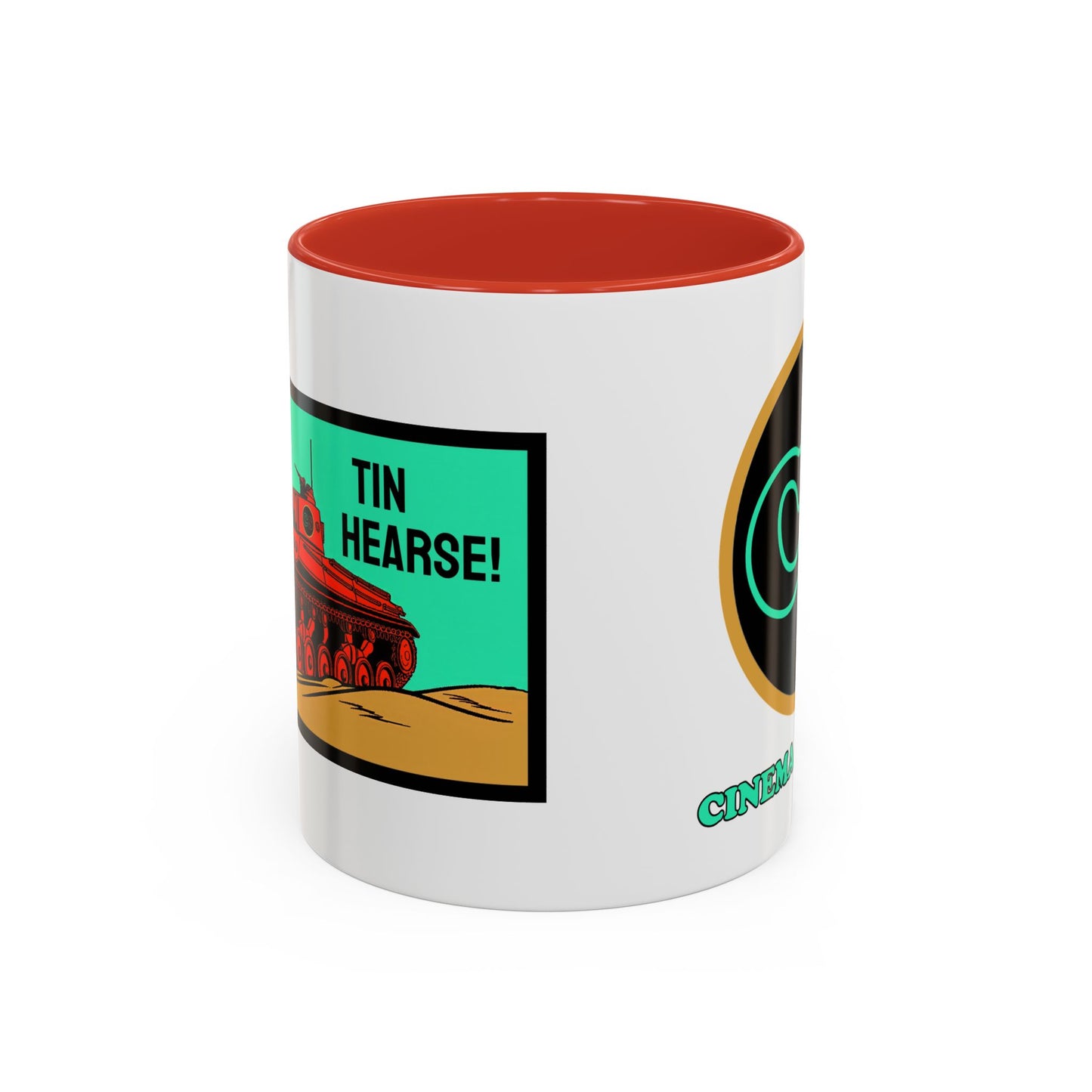 Tin Hearse! Coffee Mug (11, 15oz) Cinema Siblings Sahara (1942) - Moses or Aragon