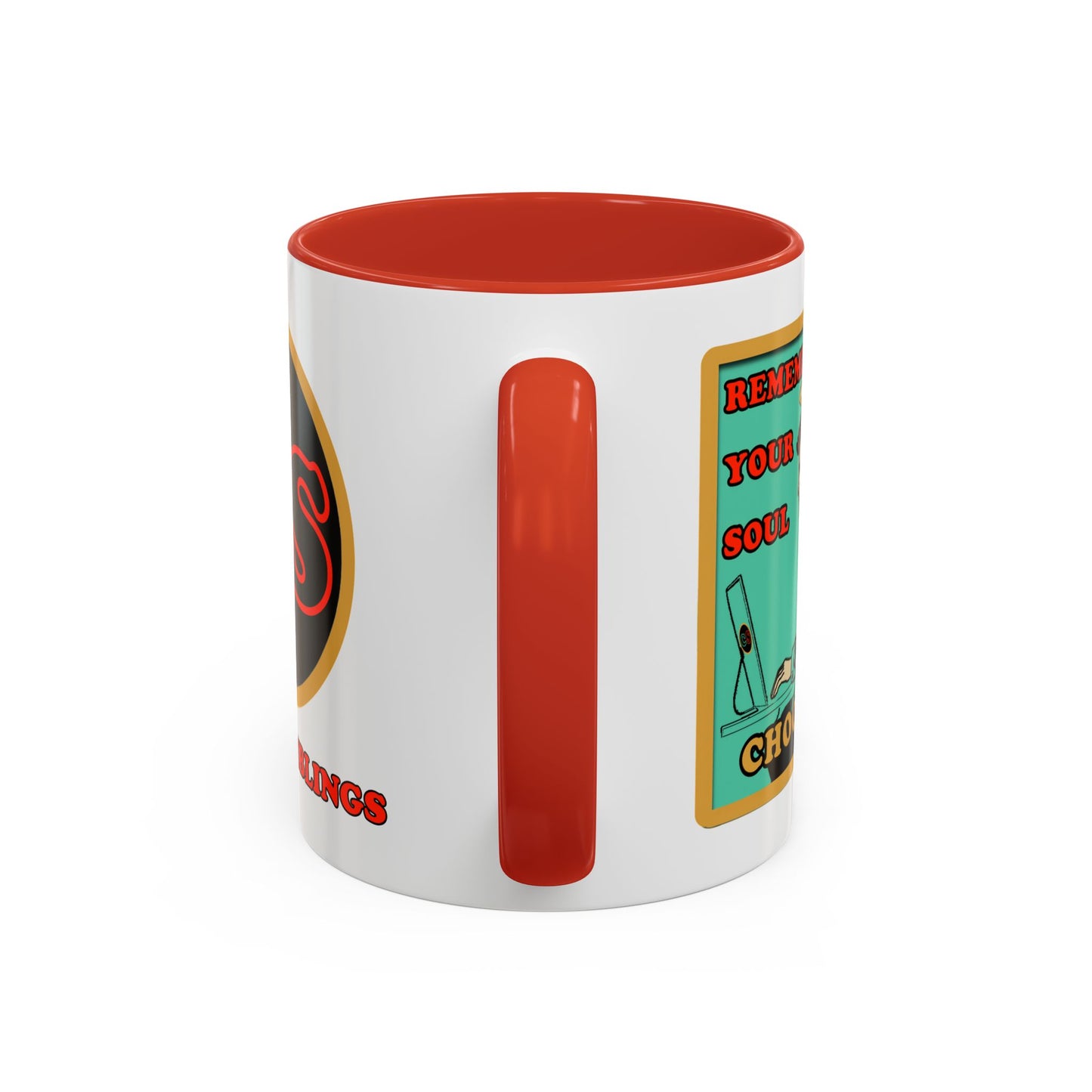 Keep Your Soul - Coffee Mug (11, 15oz) Cinema Siblings - Hackers (1995) - Hope Against AI Hegemony