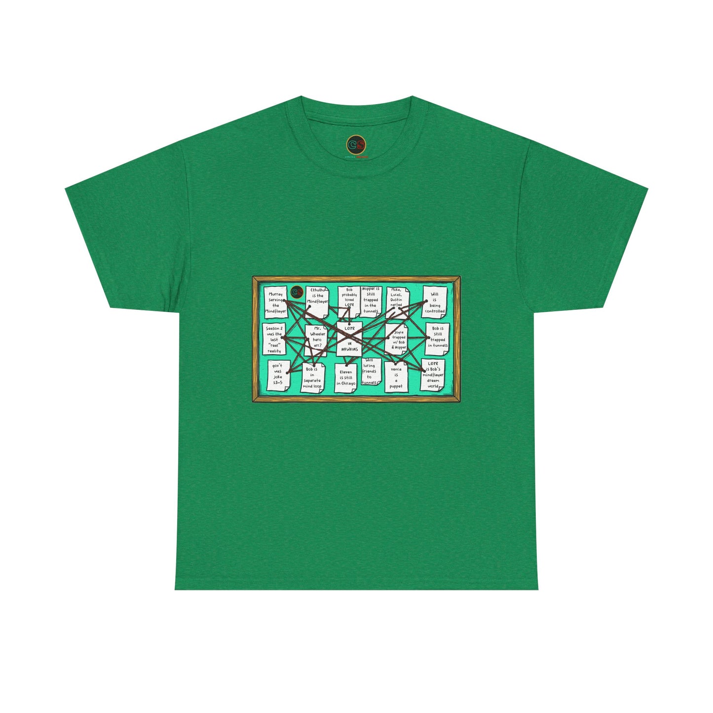 Hear Me Out - Unisex Heavy Cotton Tee - Cinema Siblings - Bob was DONE DIRTY in Stranger Things