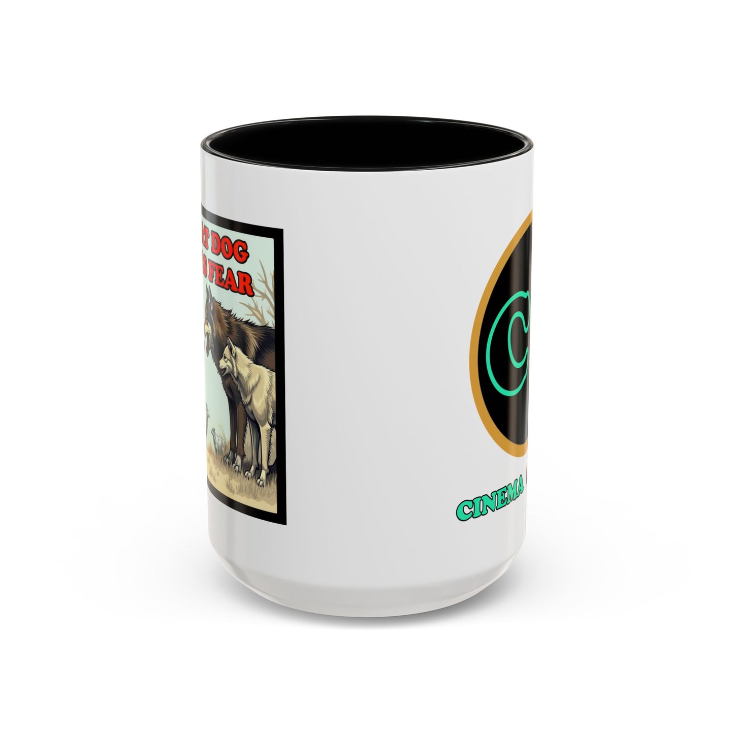 Be That Dog - Coffee Mug (11, 15oz) Cinema Siblings - Chuck Norris, Training Montages & the Death of Kids Movies - SIDEKICKS