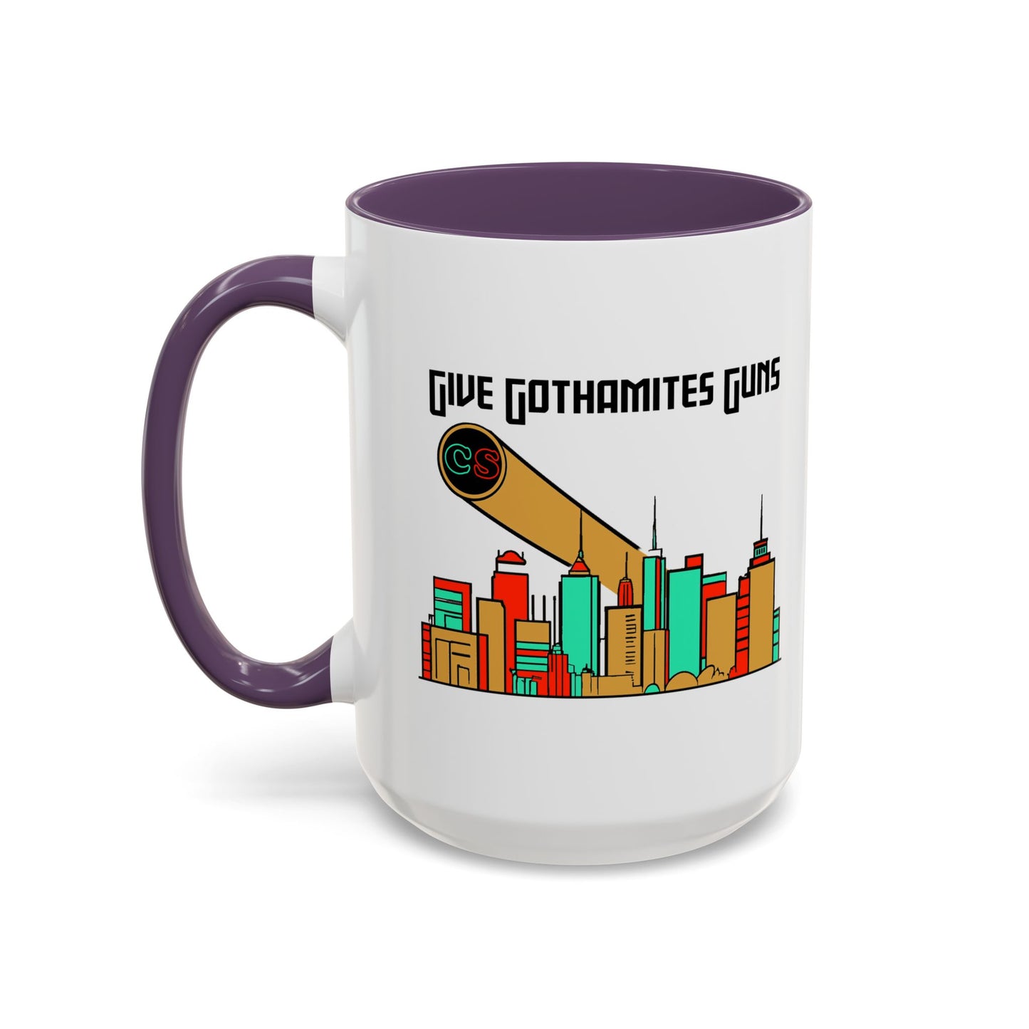 Give Gothamites Guns Accent Coffee Mug Cinema Siblings Episode Joker 2 - Anti-Anti-Hero