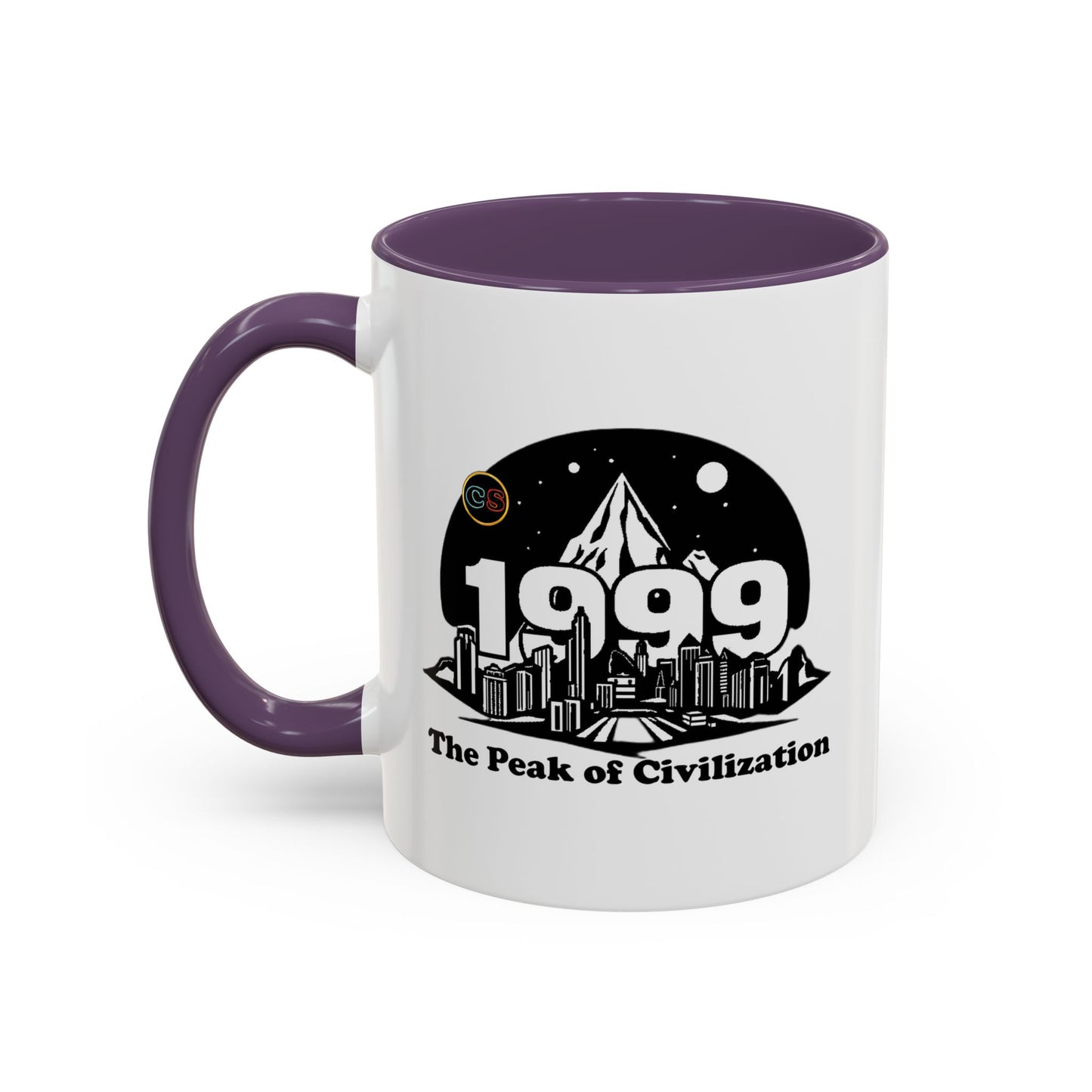 Accent Coffee Mug Cinema Siblings Episode Office Space, Matrix and Fight Club 1999 The Peak of Civilization