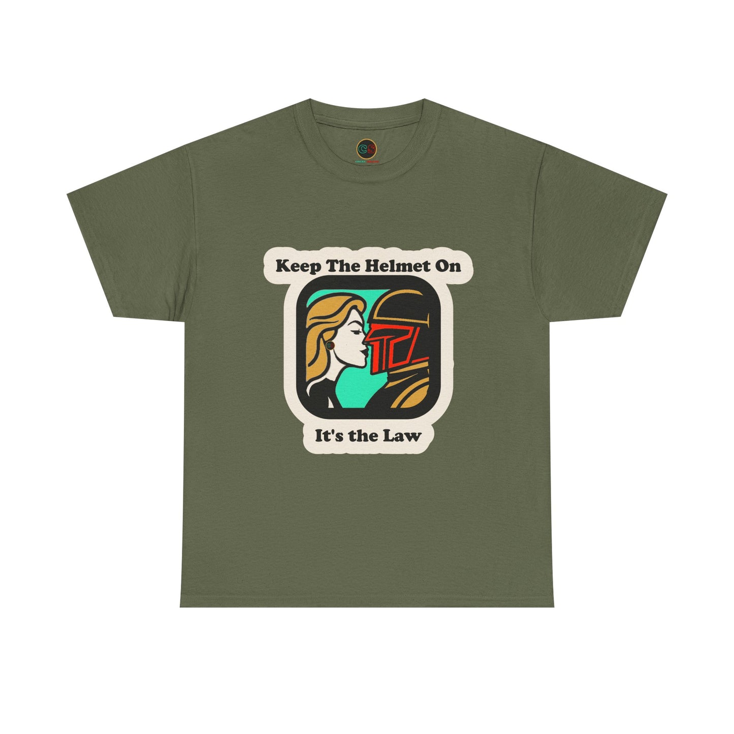 Keep the Helmet On Unisex Heavy Cotton Tee Cinema Siblings Episode Dredd The Perfect Reboot