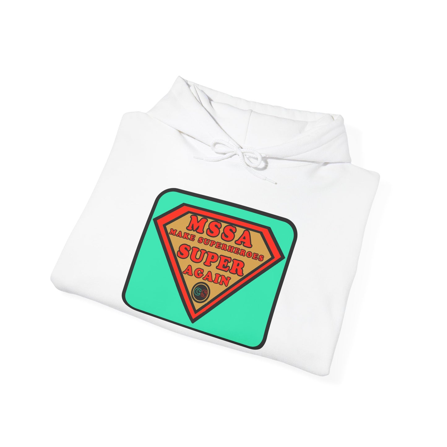 MSSA - Make Superheroes Super Again Hoodie Hooded Sweatshirt Cinema Siblings SUPERMAN: Donner, Snyder & Gunn - The Purpose of Power