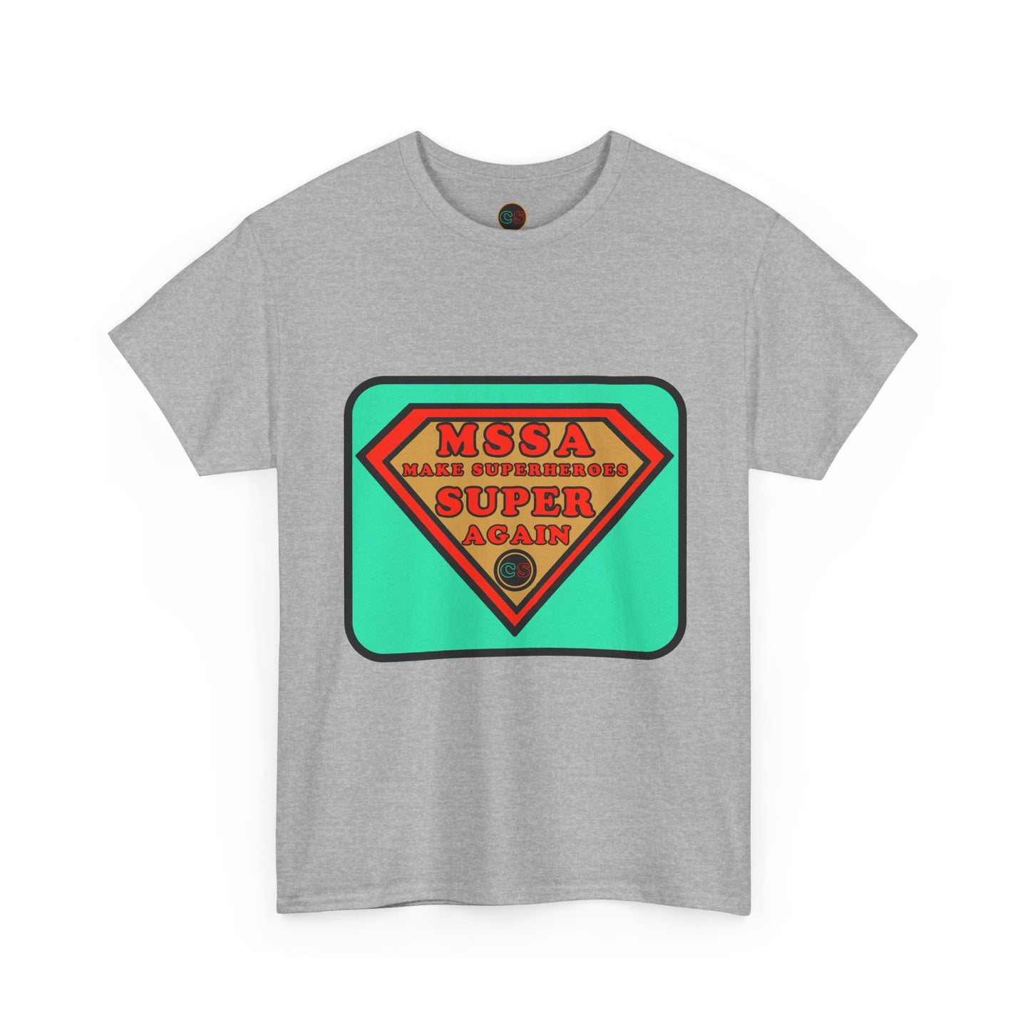 MSSA - Make Superheroes Super Again Unisex Heavy Cotton Tee Cinema Siblings SUPERMAN: Donner, Snyder & Gunn - The Purpose of Power