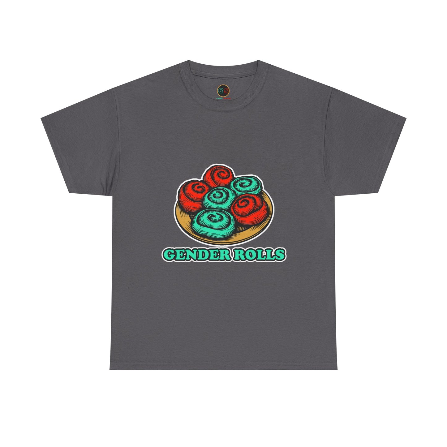 Gender Rolls - Unisex Heavy Cotton Tee Cinema Siblings - Stranger Things Hated Gender Roles