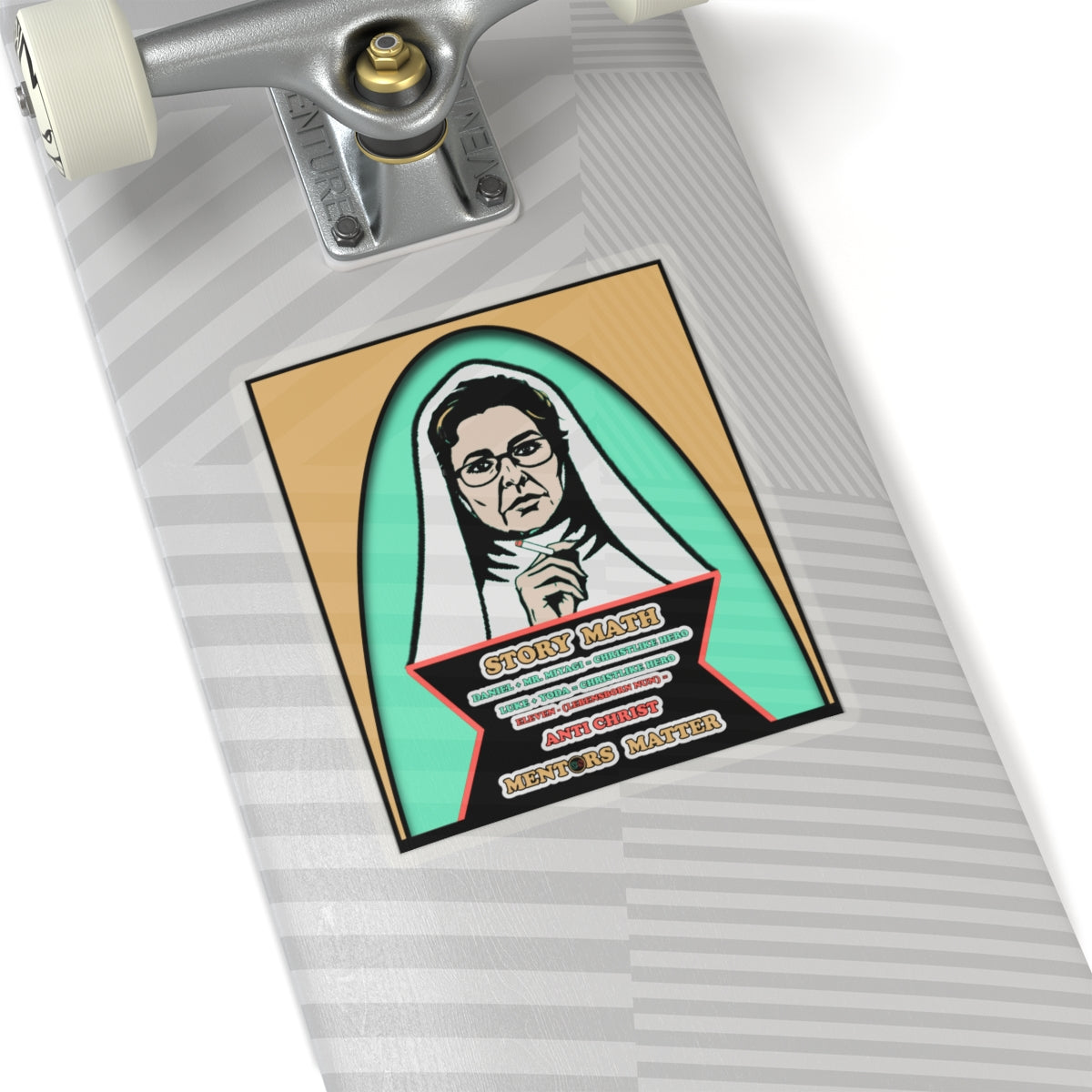 Mentors Matter - Cinema Siblings Stickers - Multiple Sizes - How Catholicism Could Have Saved Stranger Things