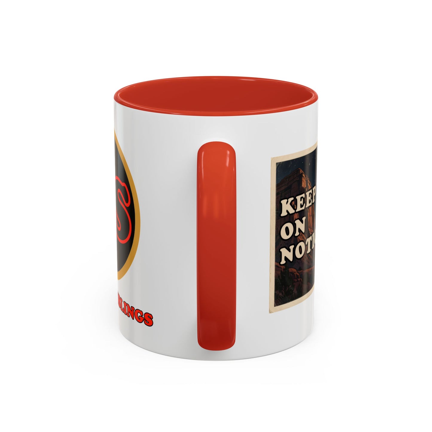 Keep on Noticing - Coffee Mug (11, 15oz) Cinema Siblings -Close Encounters of the Third Kind Psyop, Soft Disclosure or Analogy for Addiction