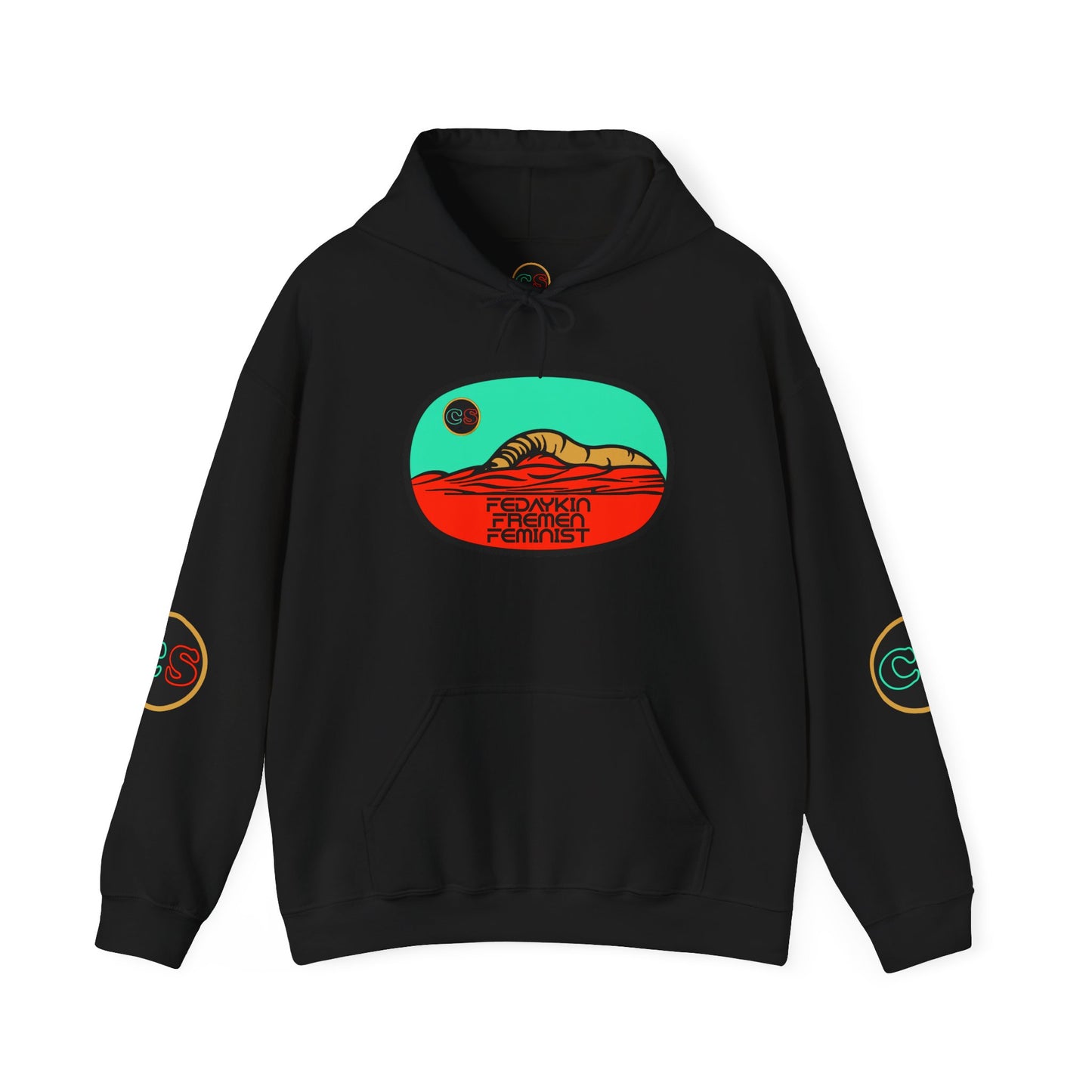 Sand Worm Surprise Unisex Heavy Blend™ Hooded Sweatshirt Cinema Siblings episode Dune - Lost in the Desert