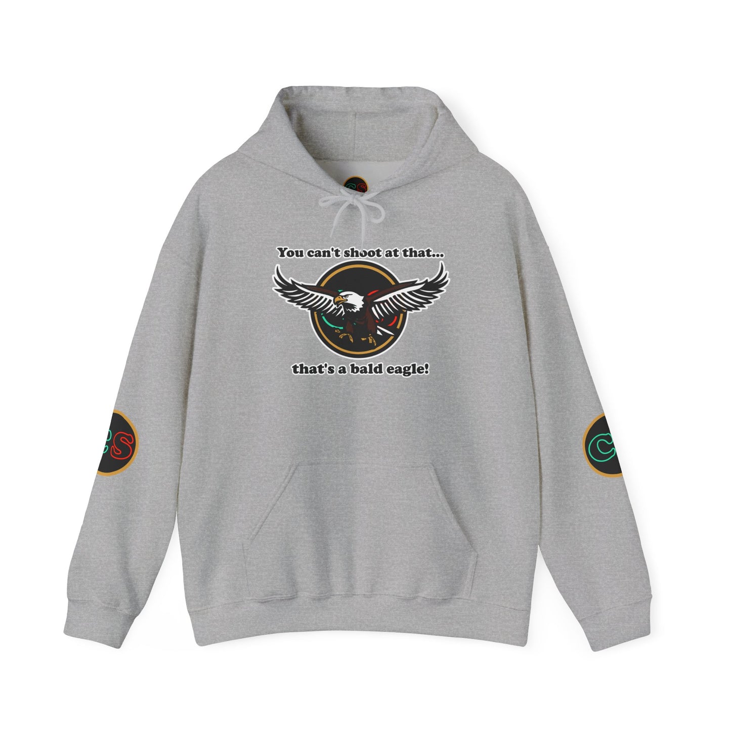 That's a Bald Eagle! Hoodie Hooded Sweatshirt Cinema Siblings Peacemaker - Demeaning the Hero