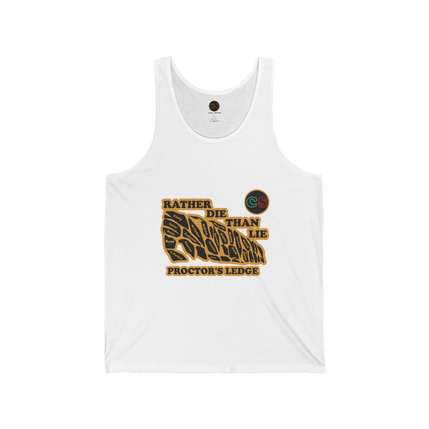Rather Die Than Lie Unisex Jersey Tank Cinema Siblings The Crucible - Social Contagion, Social Climbing or Simply Cowardice