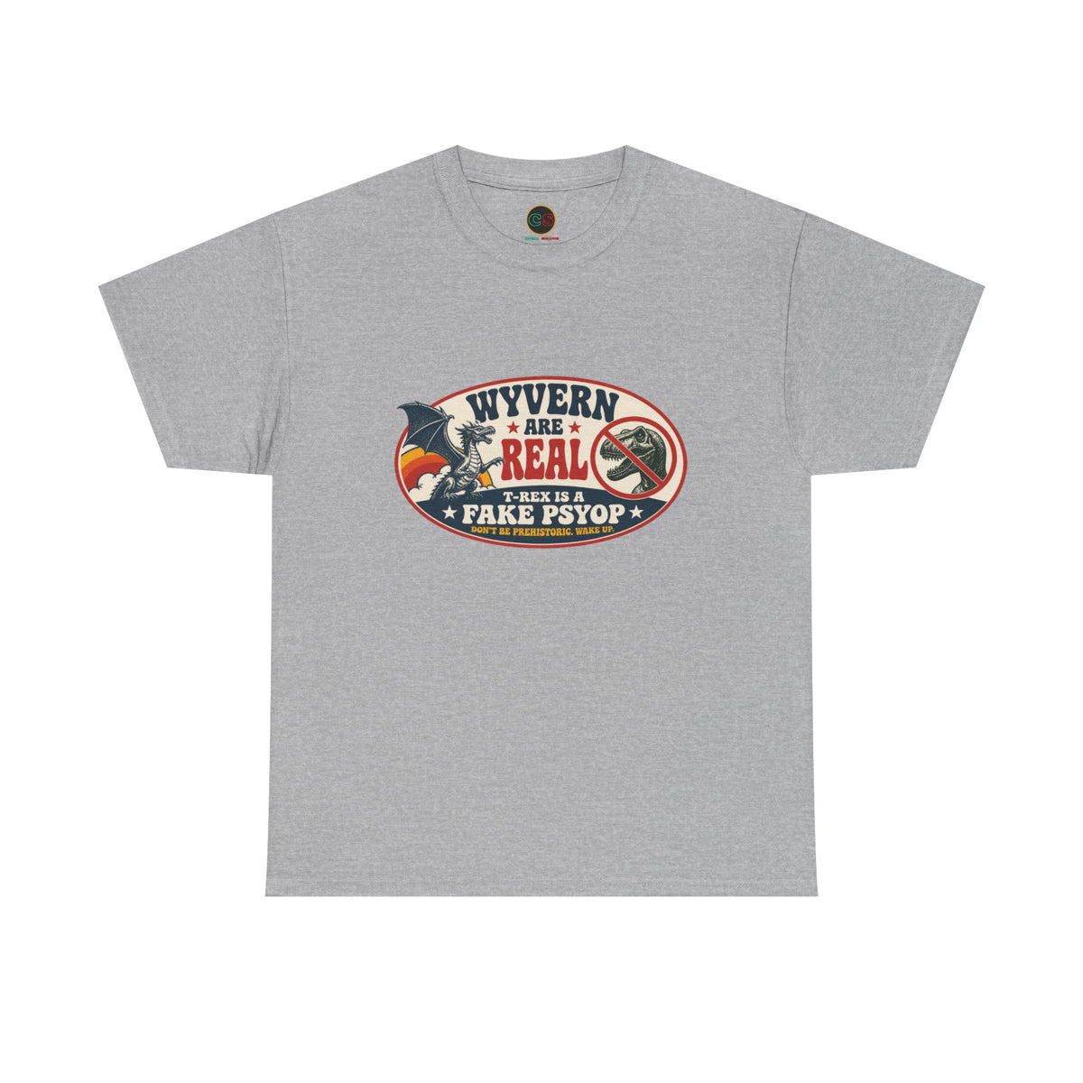 Wyvern Power - Heavy Cotton Tee - Cinema Siblings - How Nolan's Fear of Death Ruined the Odyssey