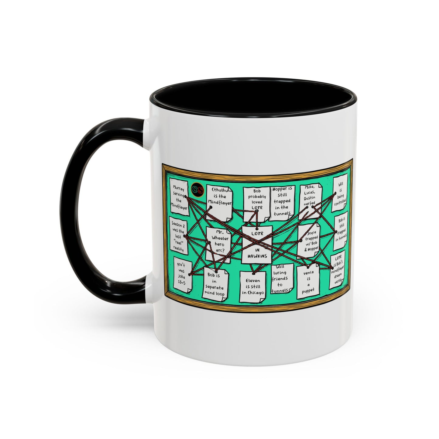 Hear Me Out- Coffee Mug (11, 15oz) Cinema Siblings - Bob was DONE DIRTY in Stranger Things